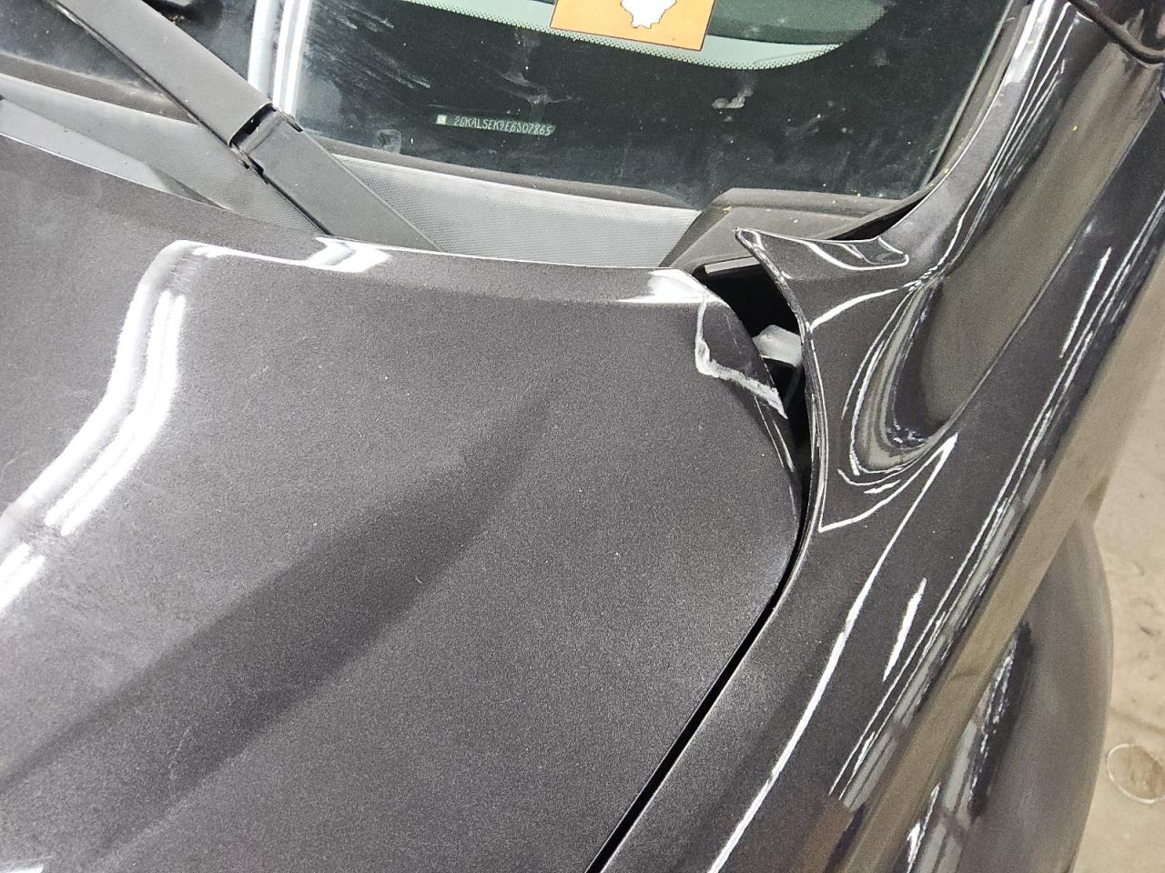 2014 Gmc Terrain Slt Black vin: 2GKALSEK9E6307865 Damage: Left Front Fender, Dent(S) W/ Paint Dmg, 5 To 6 Inches