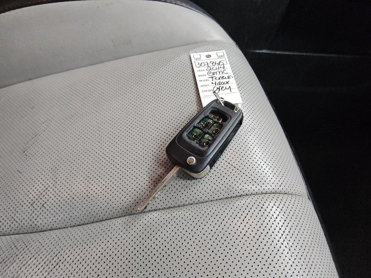 2014 Gmc Terrain Slt Black vin: 2GKALSEK9E6307865 Damage: Combo Key, Broken, Replacement Required