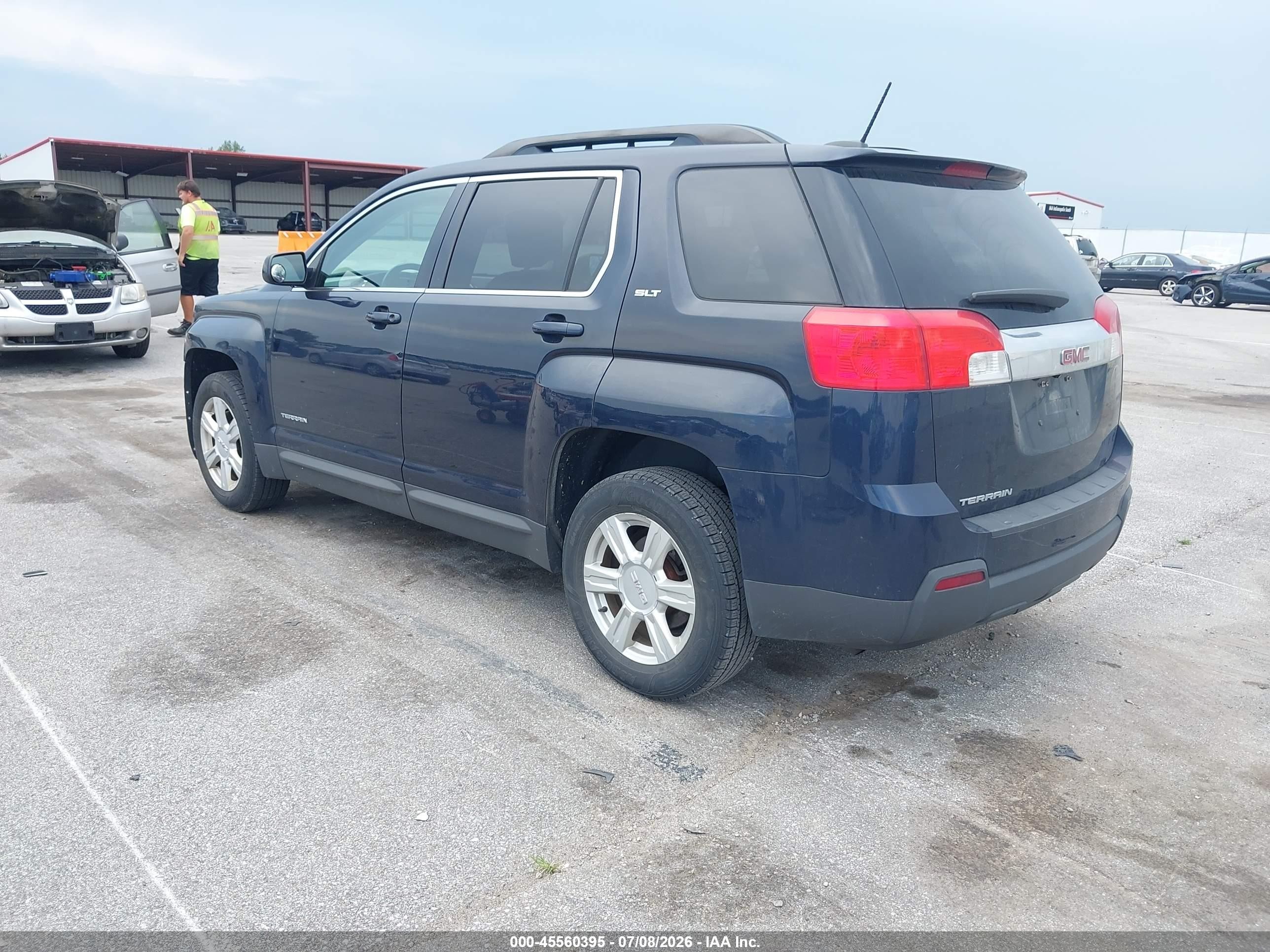 2015 Gmc Terrain Slt-1 Dark Blue vin: 2GKALSEK9F6149805