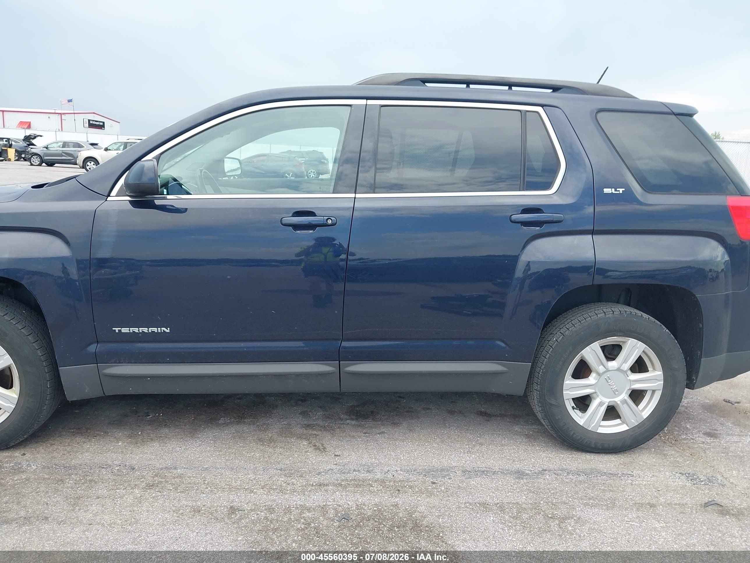 2015 Gmc Terrain Slt-1 Dark Blue vin: 2GKALSEK9F6149805