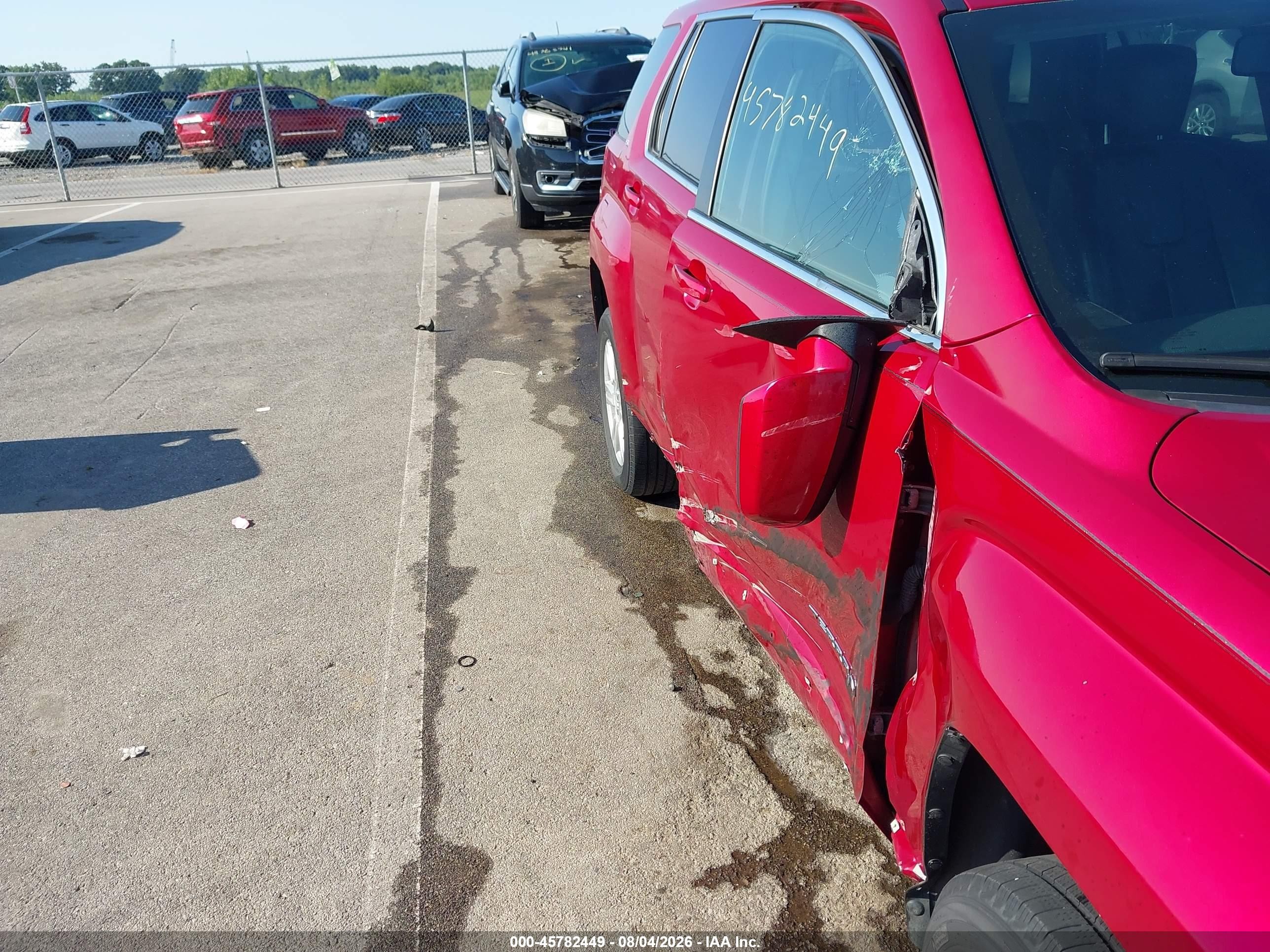 2015 Gmc Terrain Slt-1 Red vin: 2GKALSEK9F6186935