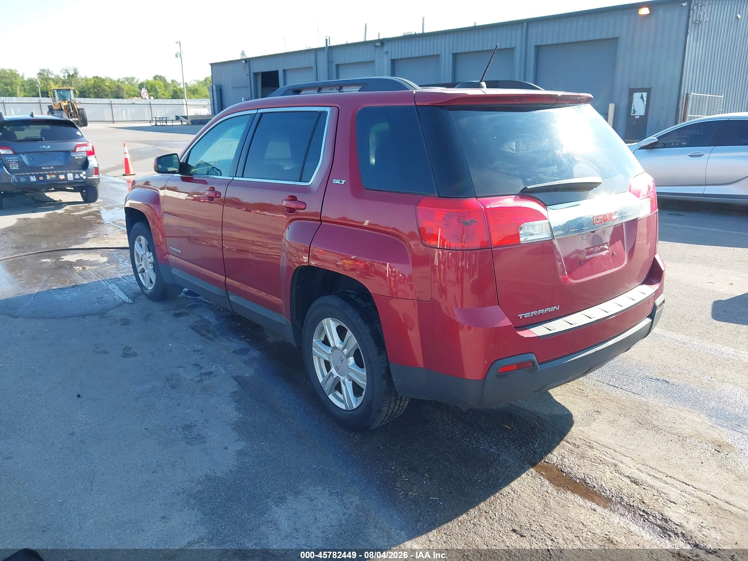 2015 Gmc Terrain Slt-1 Red vin: 2GKALSEK9F6186935