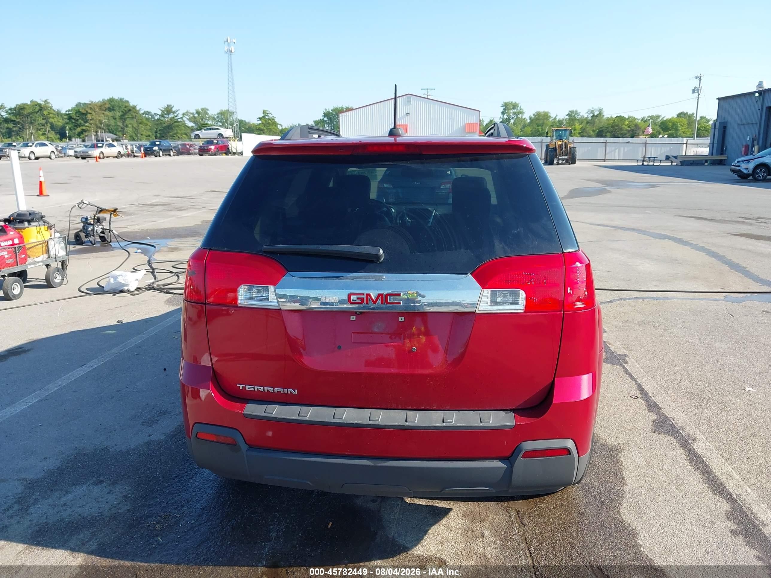 2015 Gmc Terrain Slt-1 Red vin: 2GKALSEK9F6186935