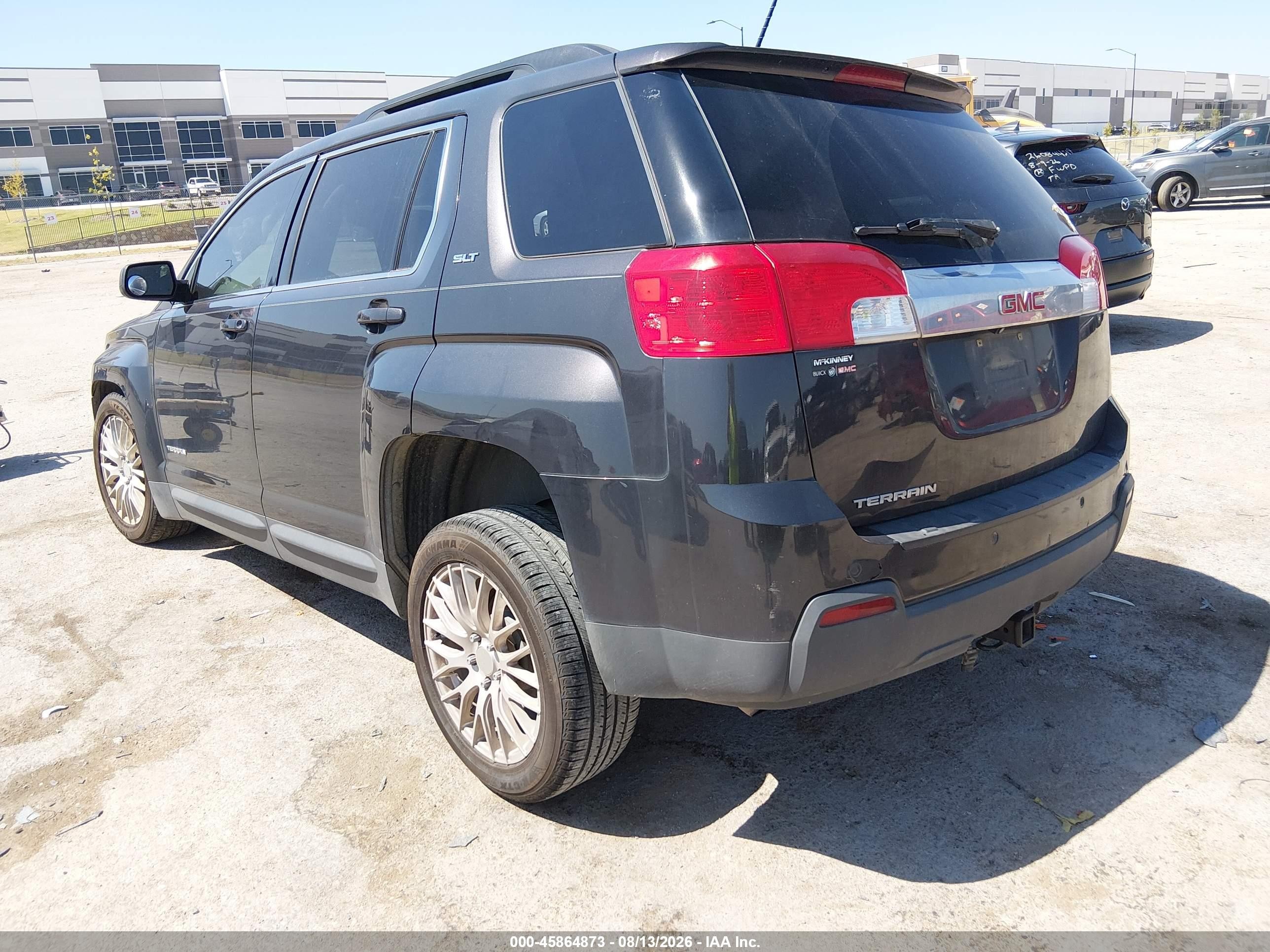 2015 Gmc Terrain Slt-1 Black vin: 2GKALSEK9F6199300