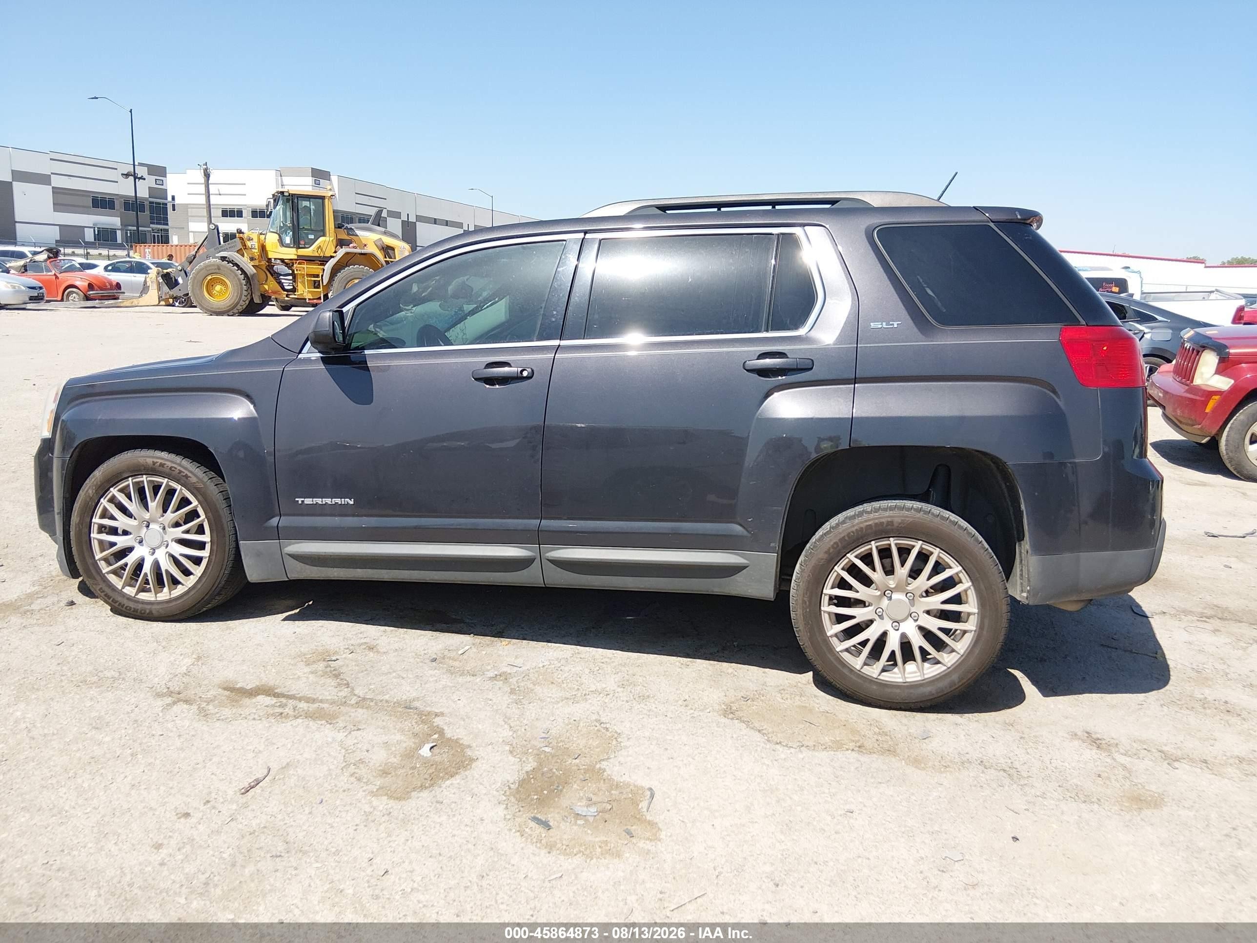 2015 Gmc Terrain Slt-1 Black vin: 2GKALSEK9F6199300