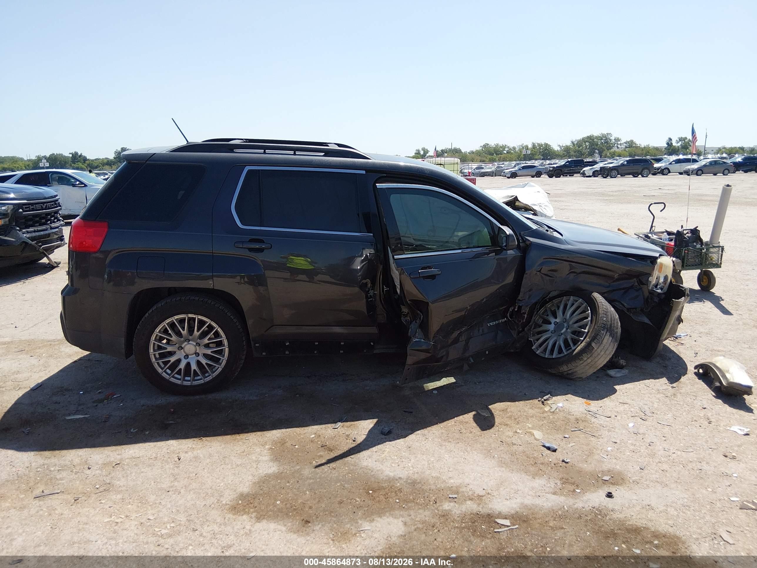 2015 Gmc Terrain Slt-1 Black vin: 2GKALSEK9F6199300