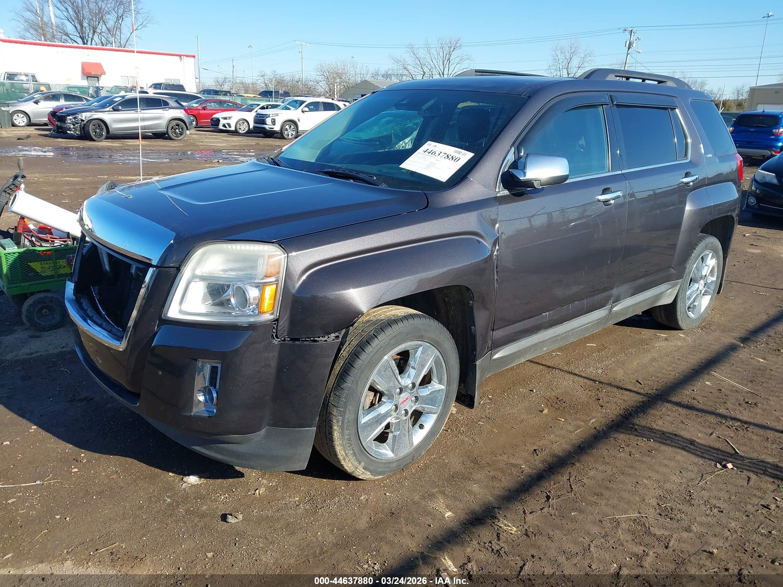 2015 Gmc Terrain Slt-1 Black vin: 2GKALSEK9F6246650