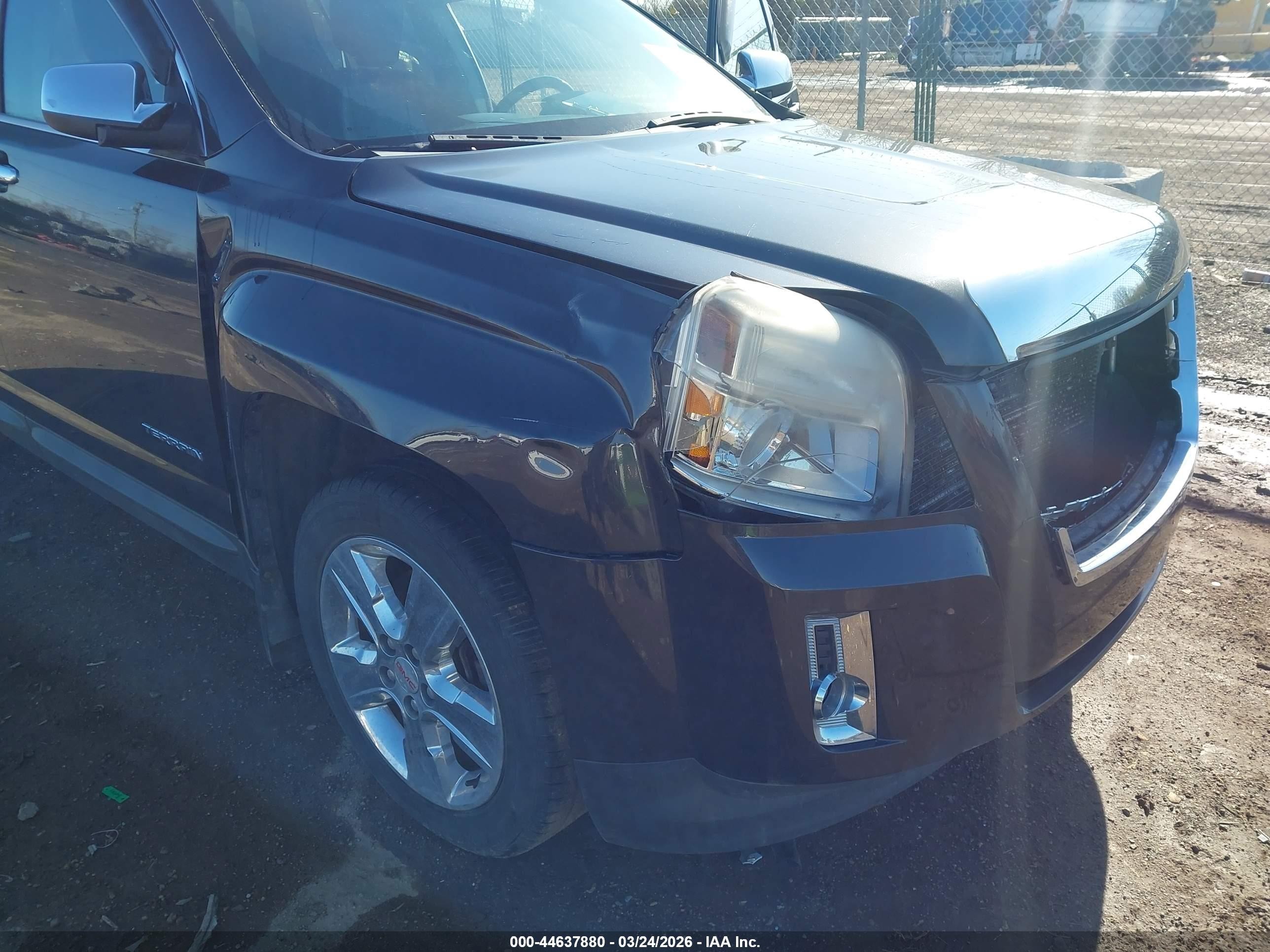 2015 Gmc Terrain Slt-1 Black vin: 2GKALSEK9F6246650