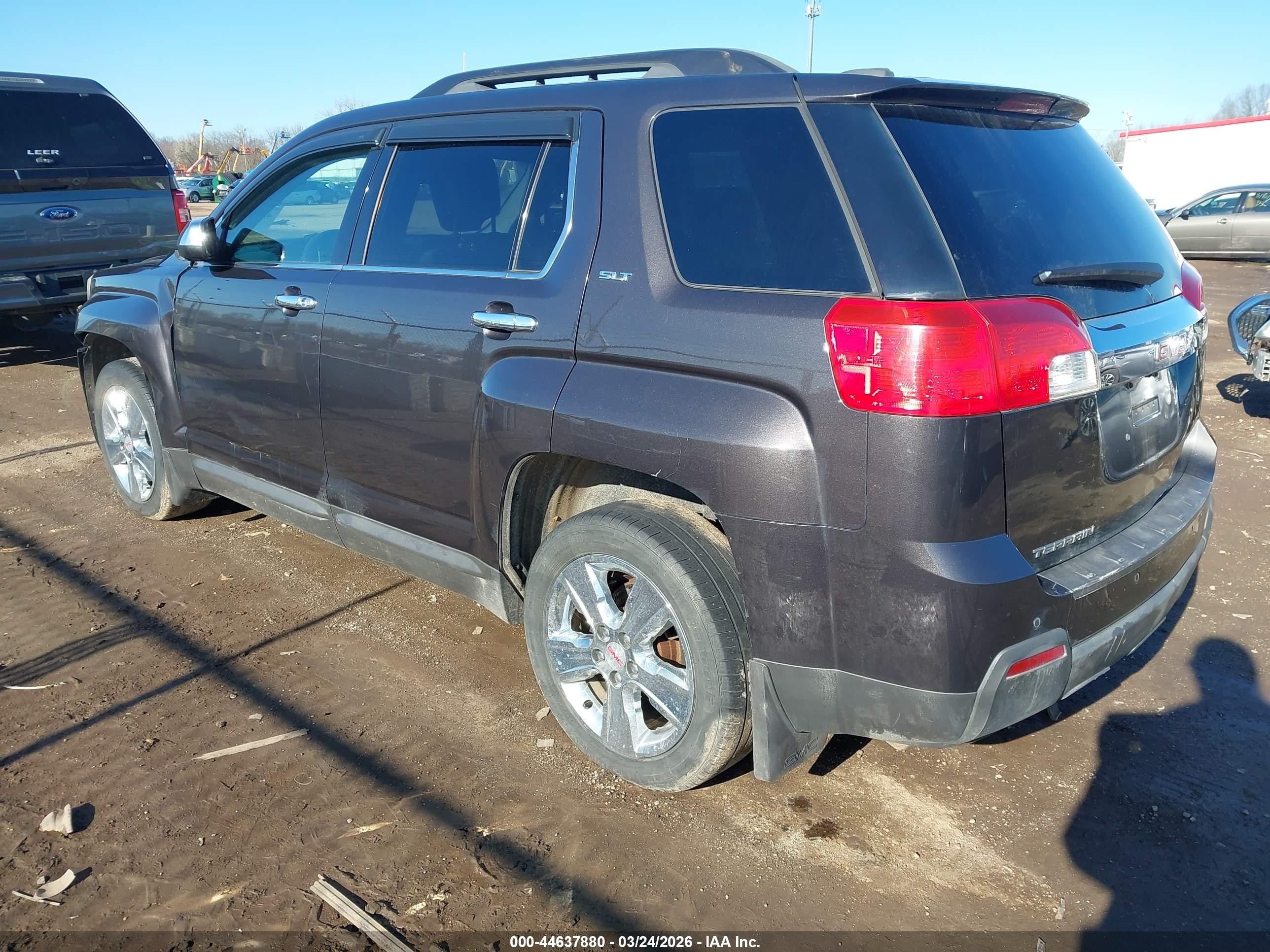2015 Gmc Terrain Slt-1 Black vin: 2GKALSEK9F6246650