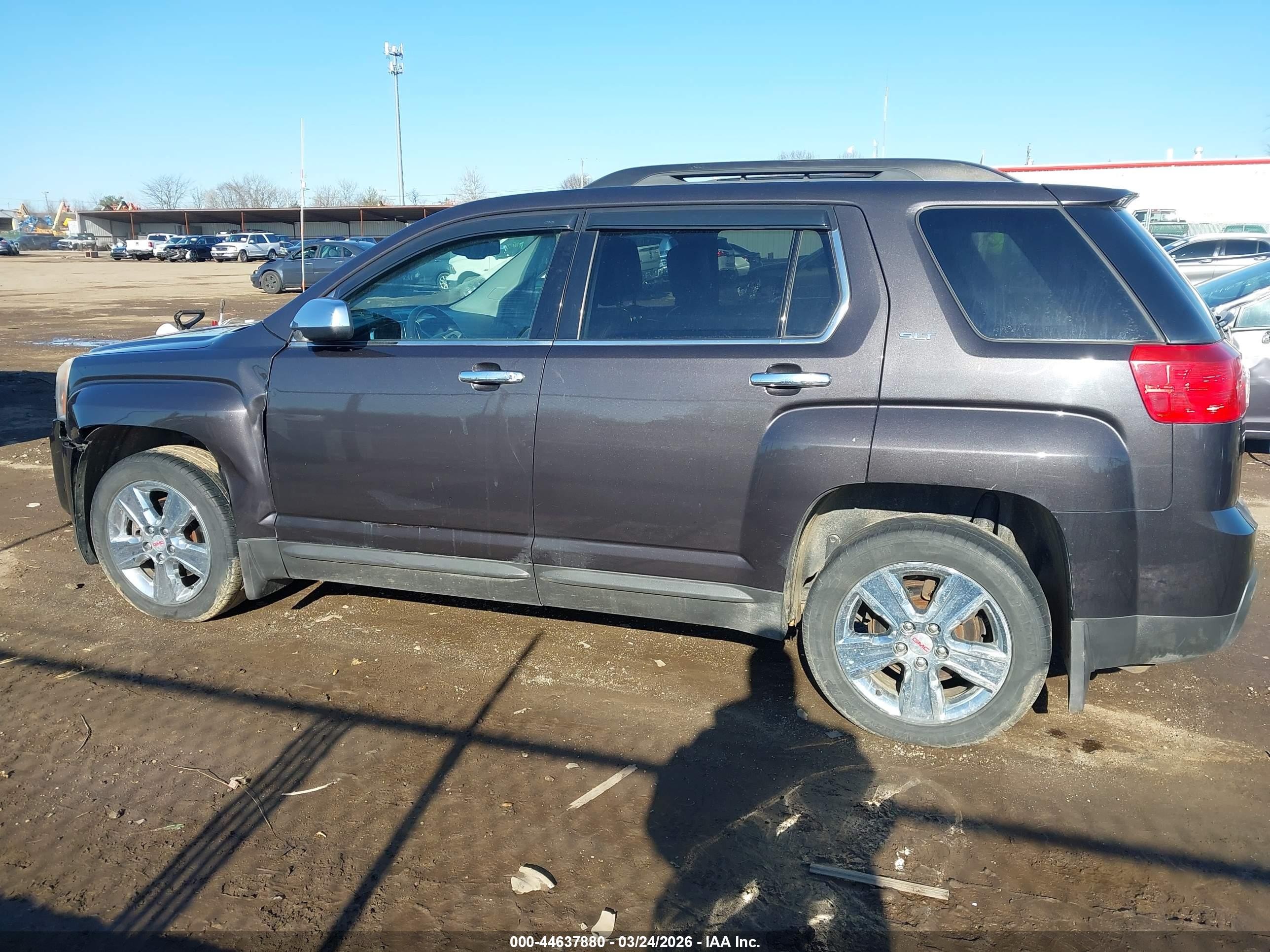 2015 Gmc Terrain Slt-1 Black vin: 2GKALSEK9F6246650