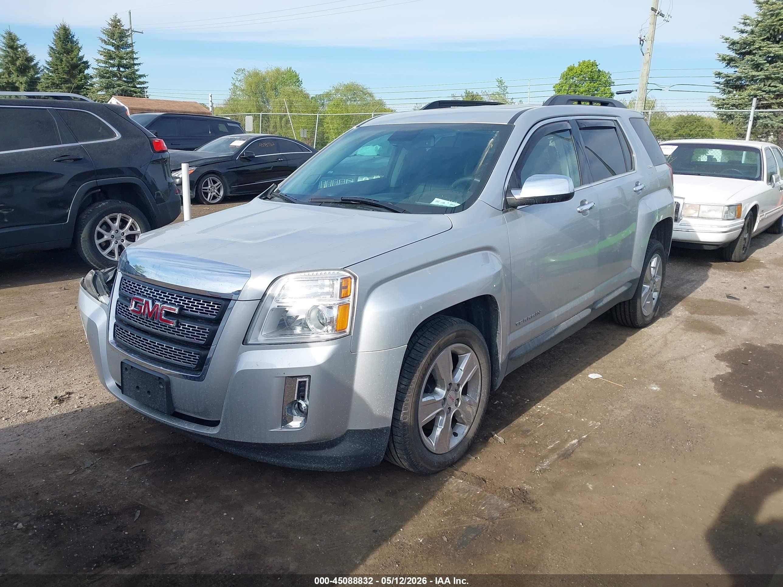 2015 Gmc Terrain Slt-1 Silver vin: 2GKALSEK9F6416649