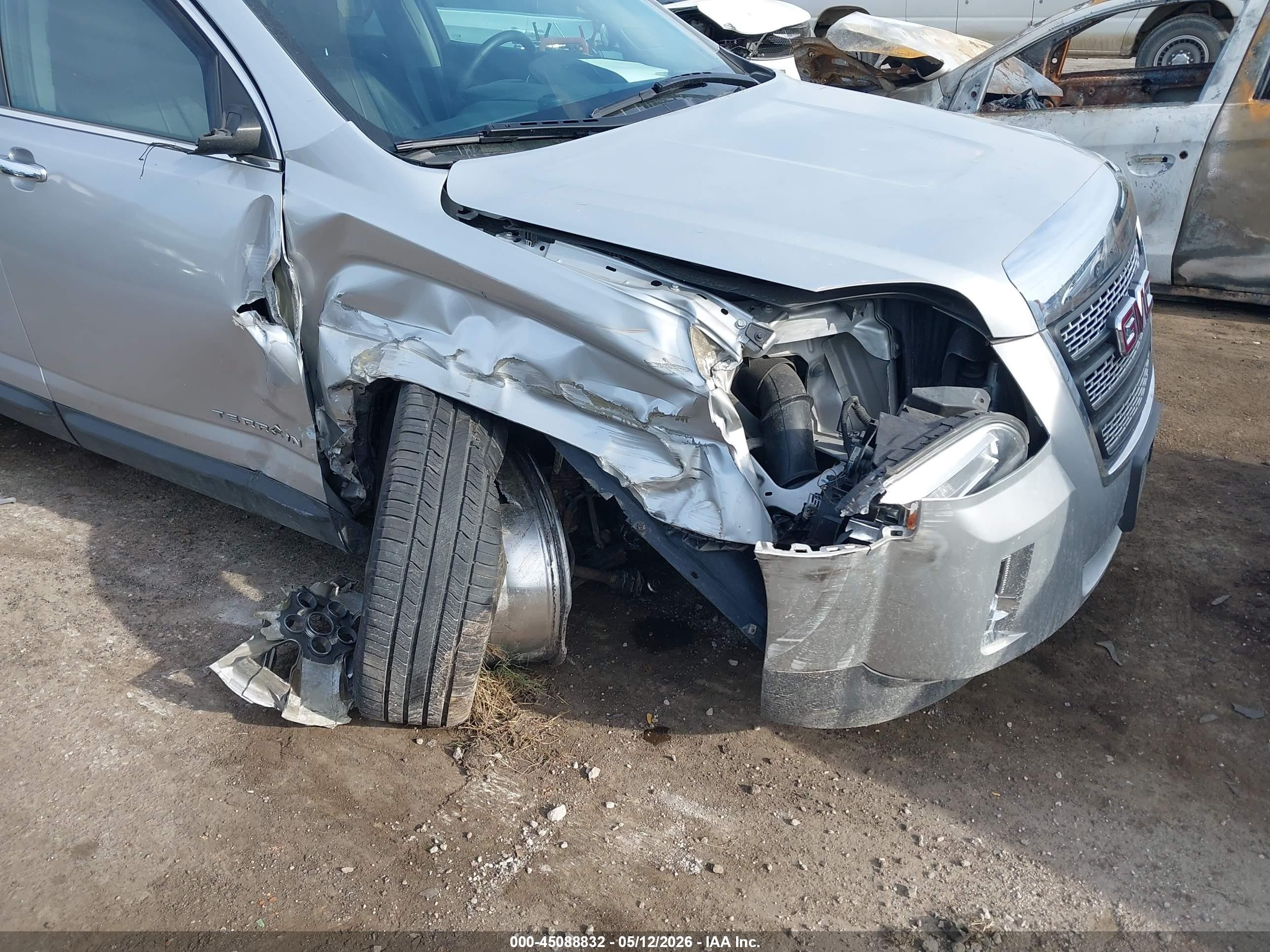 2015 Gmc Terrain Slt-1 Silver vin: 2GKALSEK9F6416649