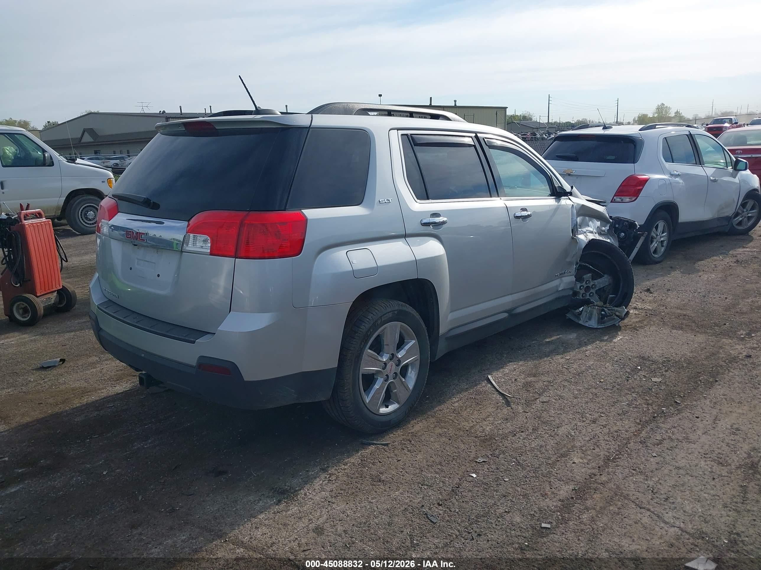 2015 Gmc Terrain Slt-1 Silver vin: 2GKALSEK9F6416649