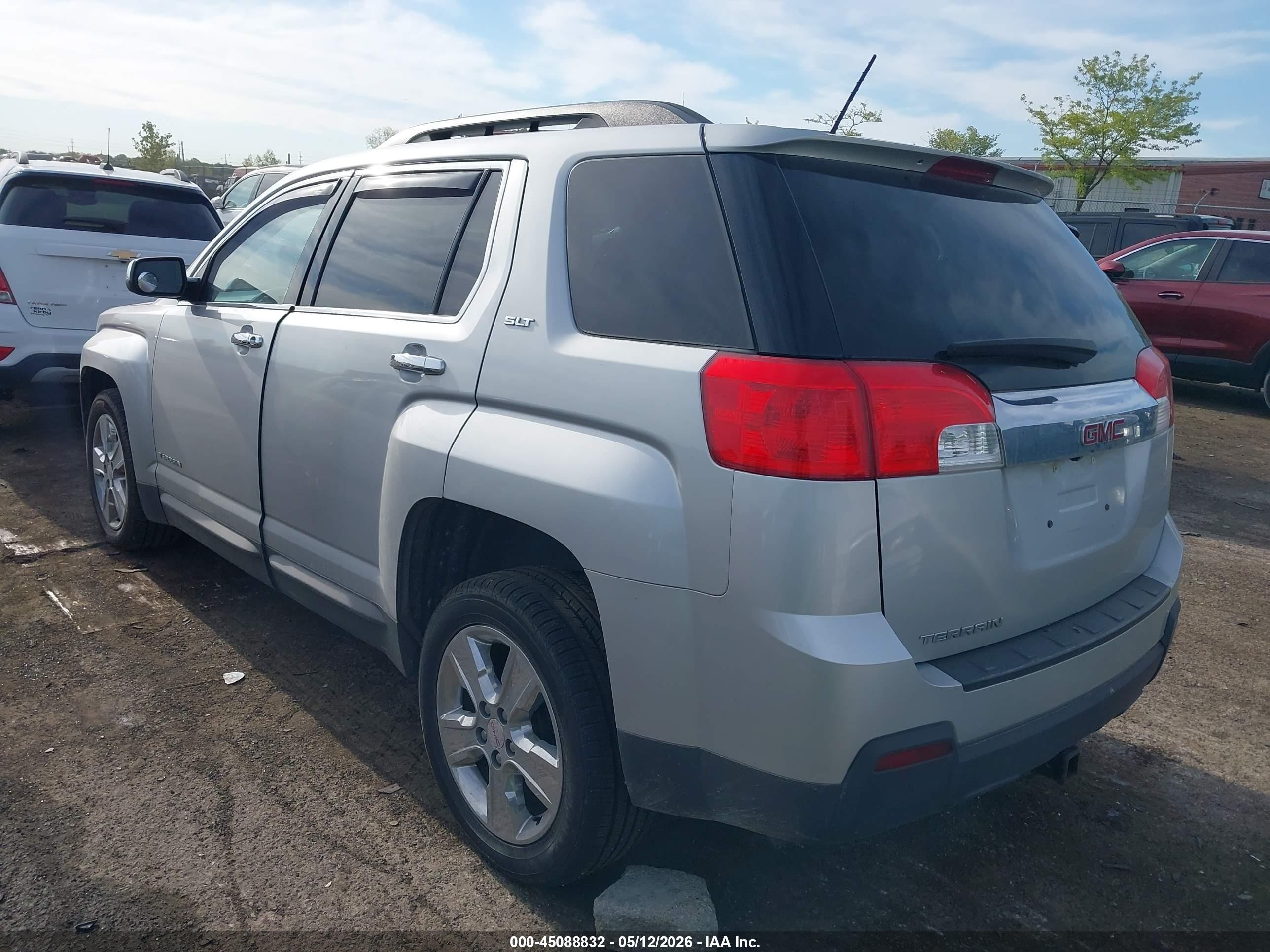 2015 Gmc Terrain Slt-1 Silver vin: 2GKALSEK9F6416649