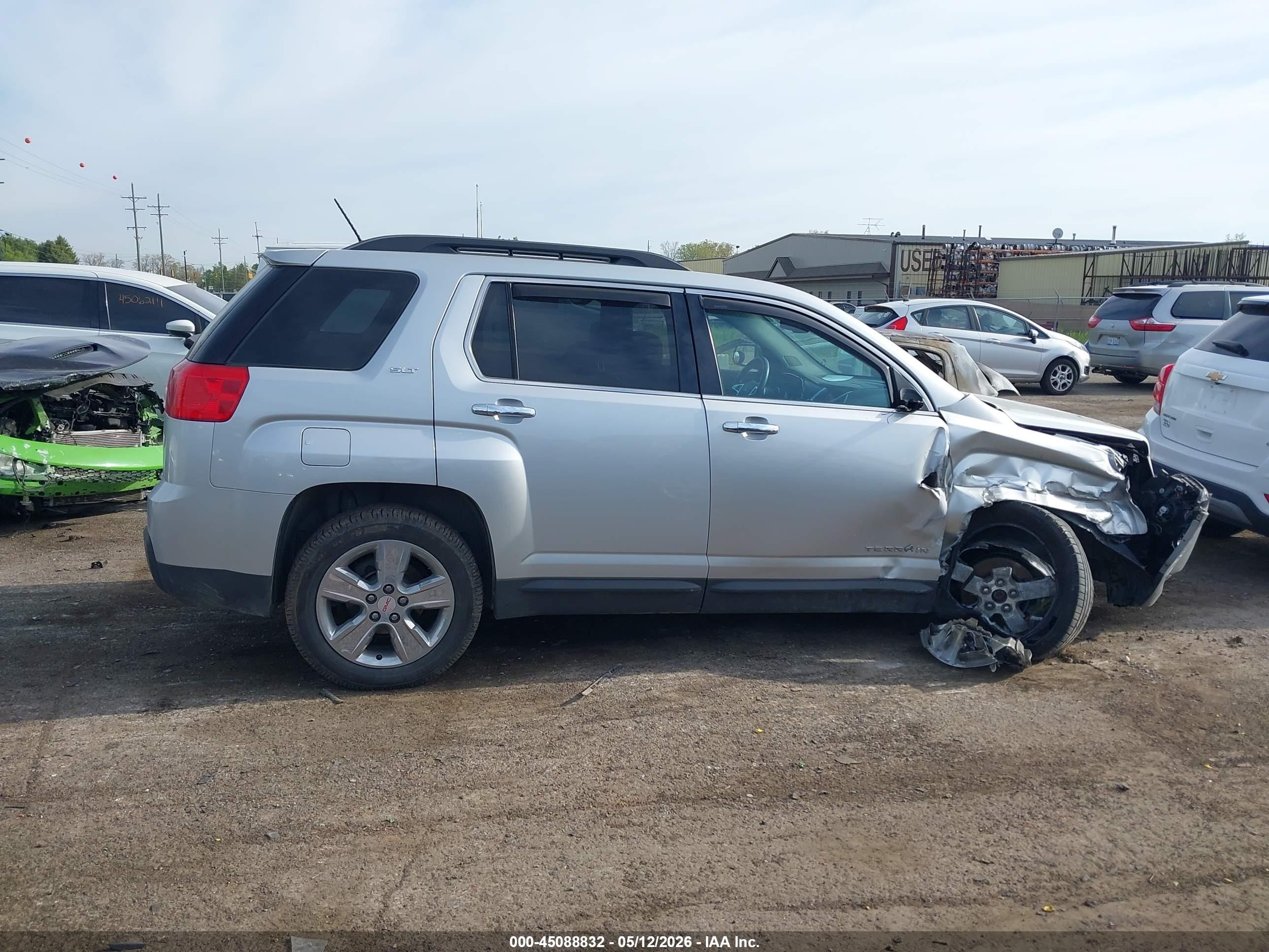 2015 Gmc Terrain Slt-1 Silver vin: 2GKALSEK9F6416649