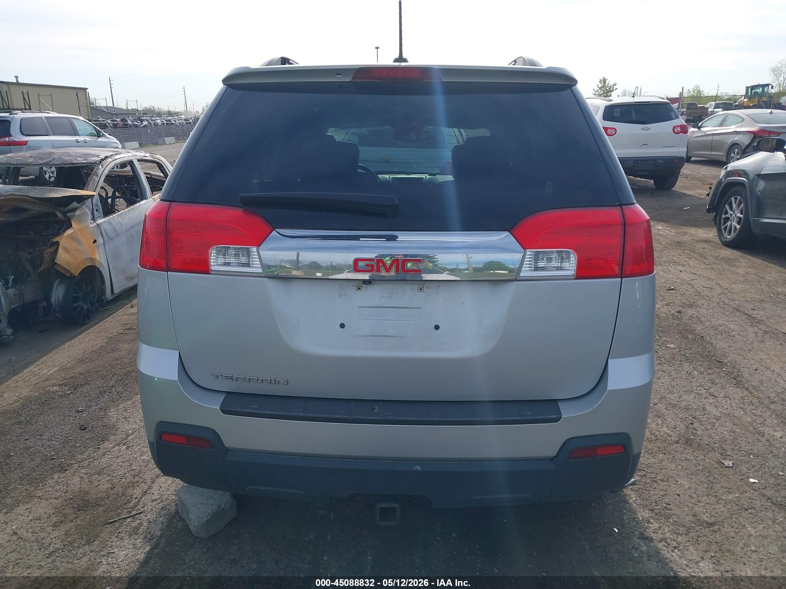 2015 Gmc Terrain Slt-1 Silver vin: 2GKALSEK9F6416649