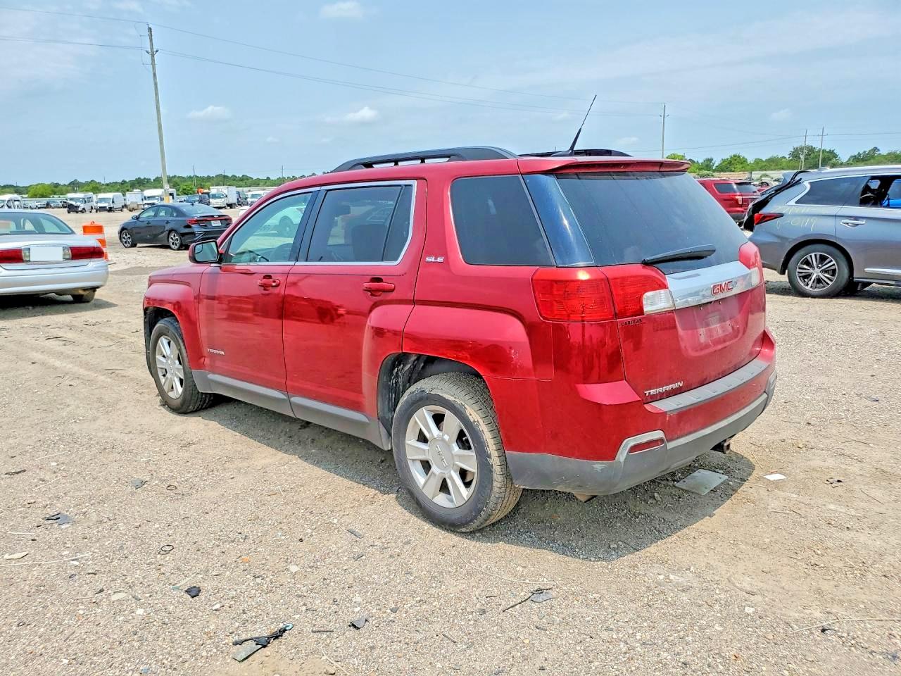 2013 Gmc Terrain Sle Red vin: 2GKALSEKXD6148255