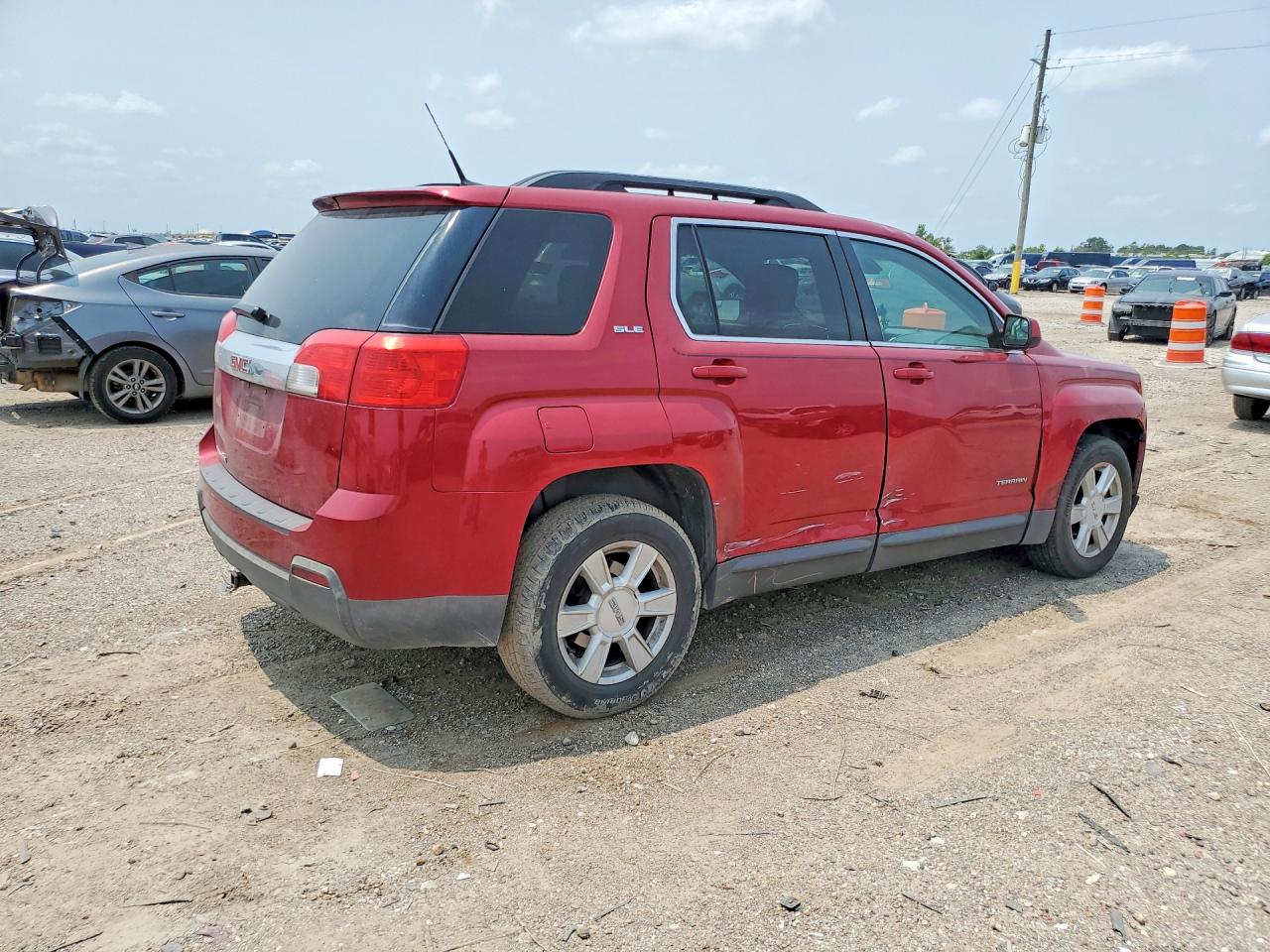 2013 Gmc Terrain Sle Red vin: 2GKALSEKXD6148255