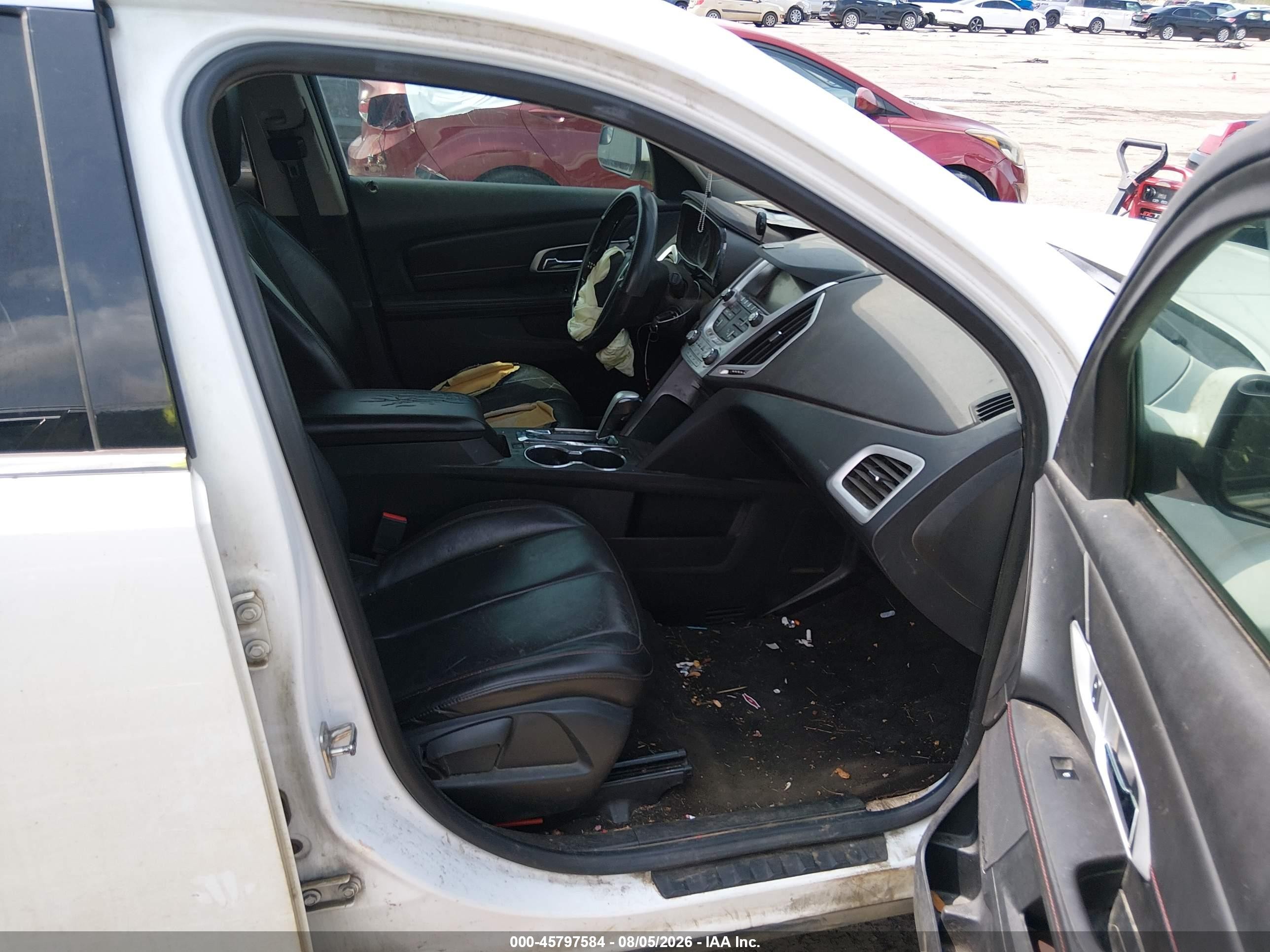2014 Gmc Terrain Slt-1 White vin: 2GKALSEKXE6148919