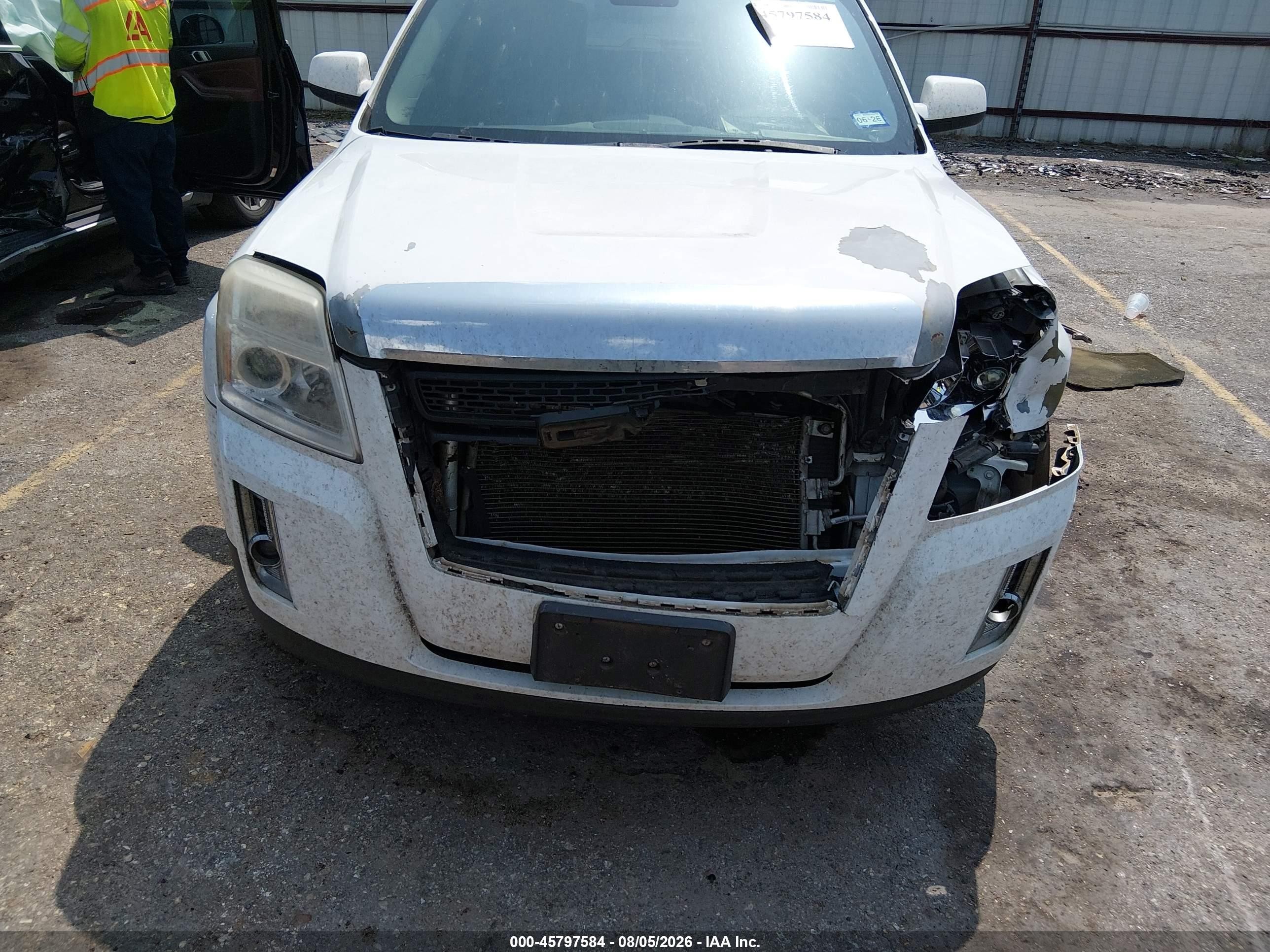 2014 Gmc Terrain Slt-1 White vin: 2GKALSEKXE6148919