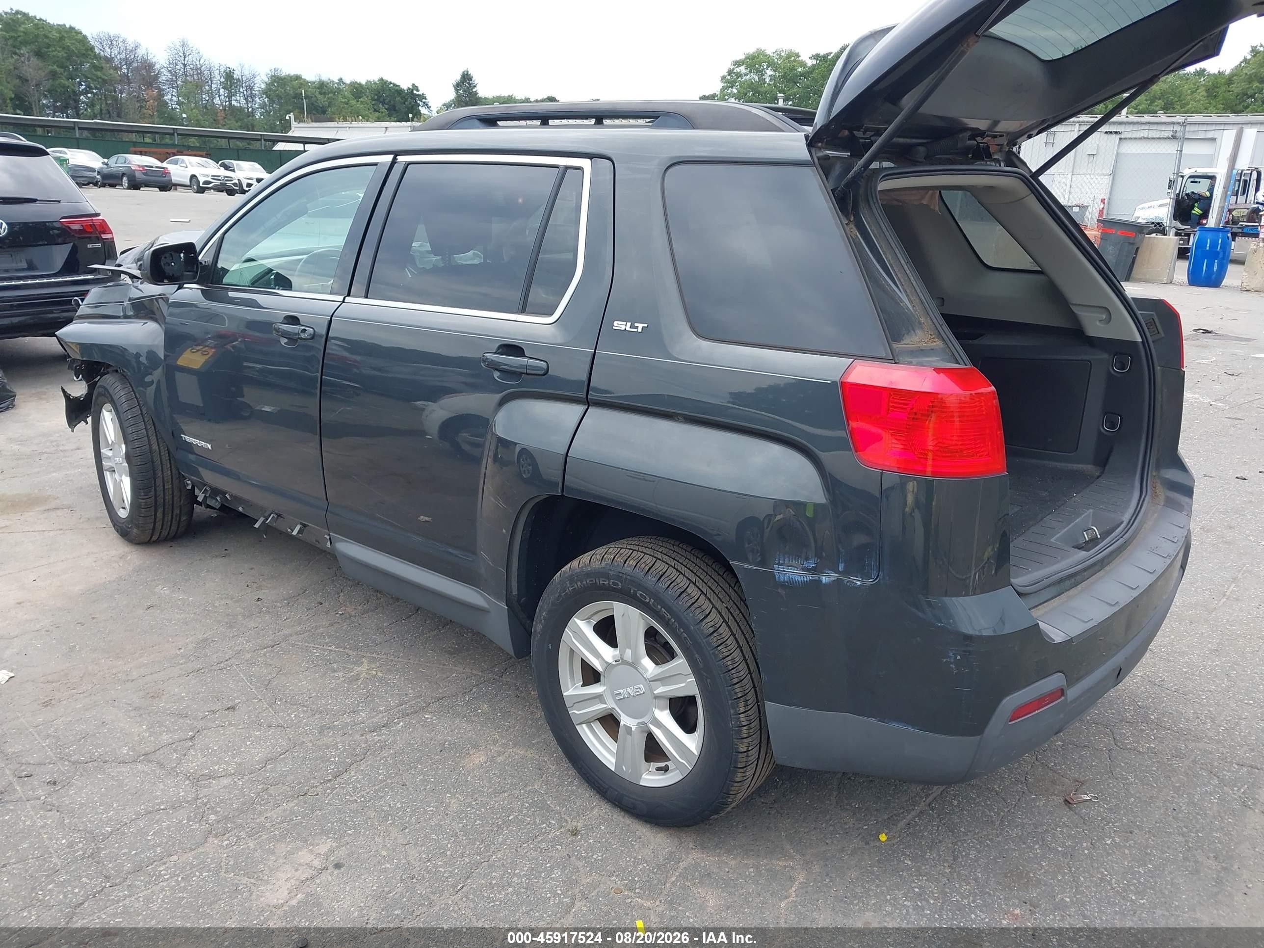 2014 Gmc Terrain Slt-1 Черный vin: 2GKALSEKXE6195982