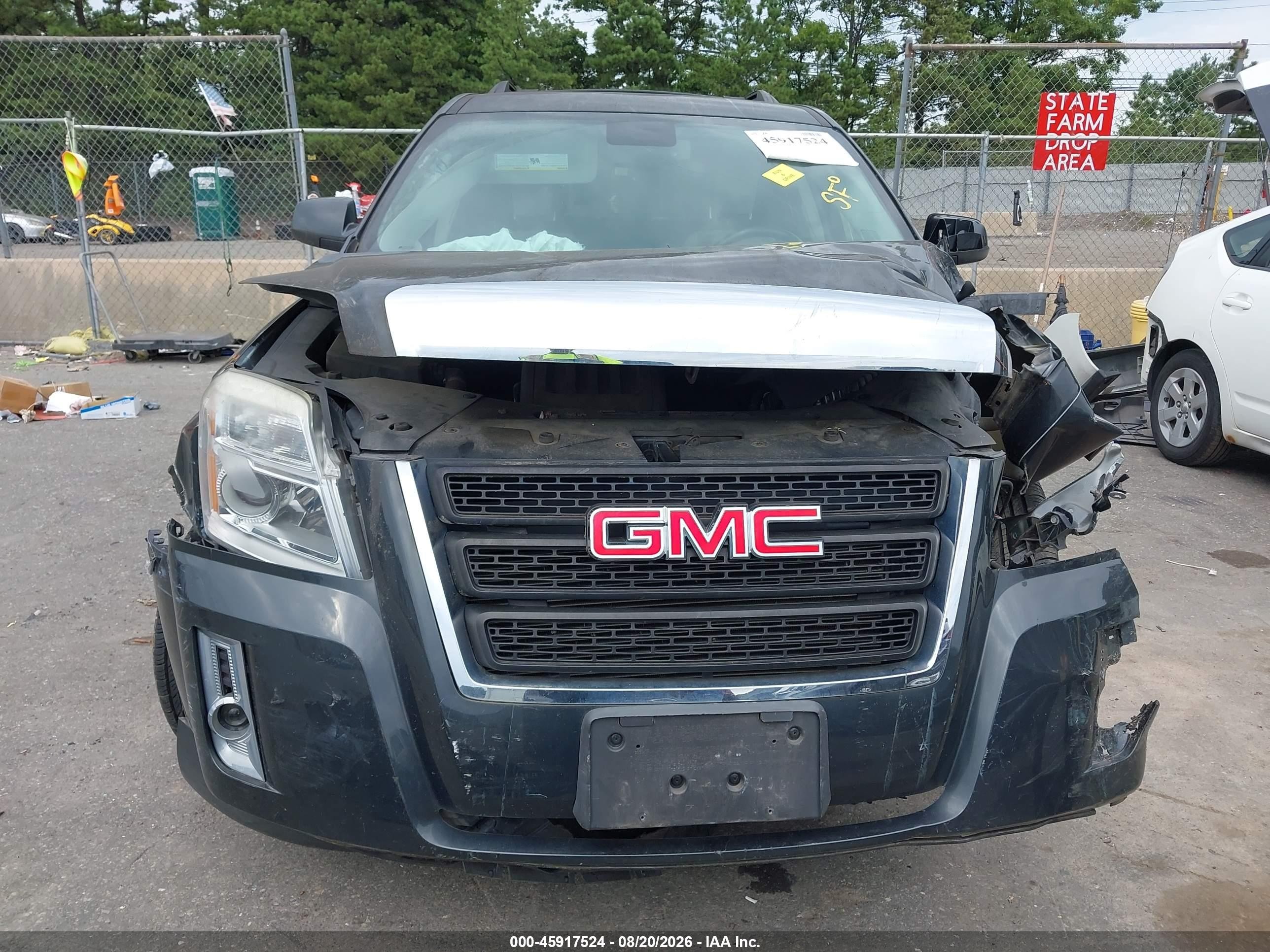 2014 Gmc Terrain Slt-1 Черный vin: 2GKALSEKXE6195982