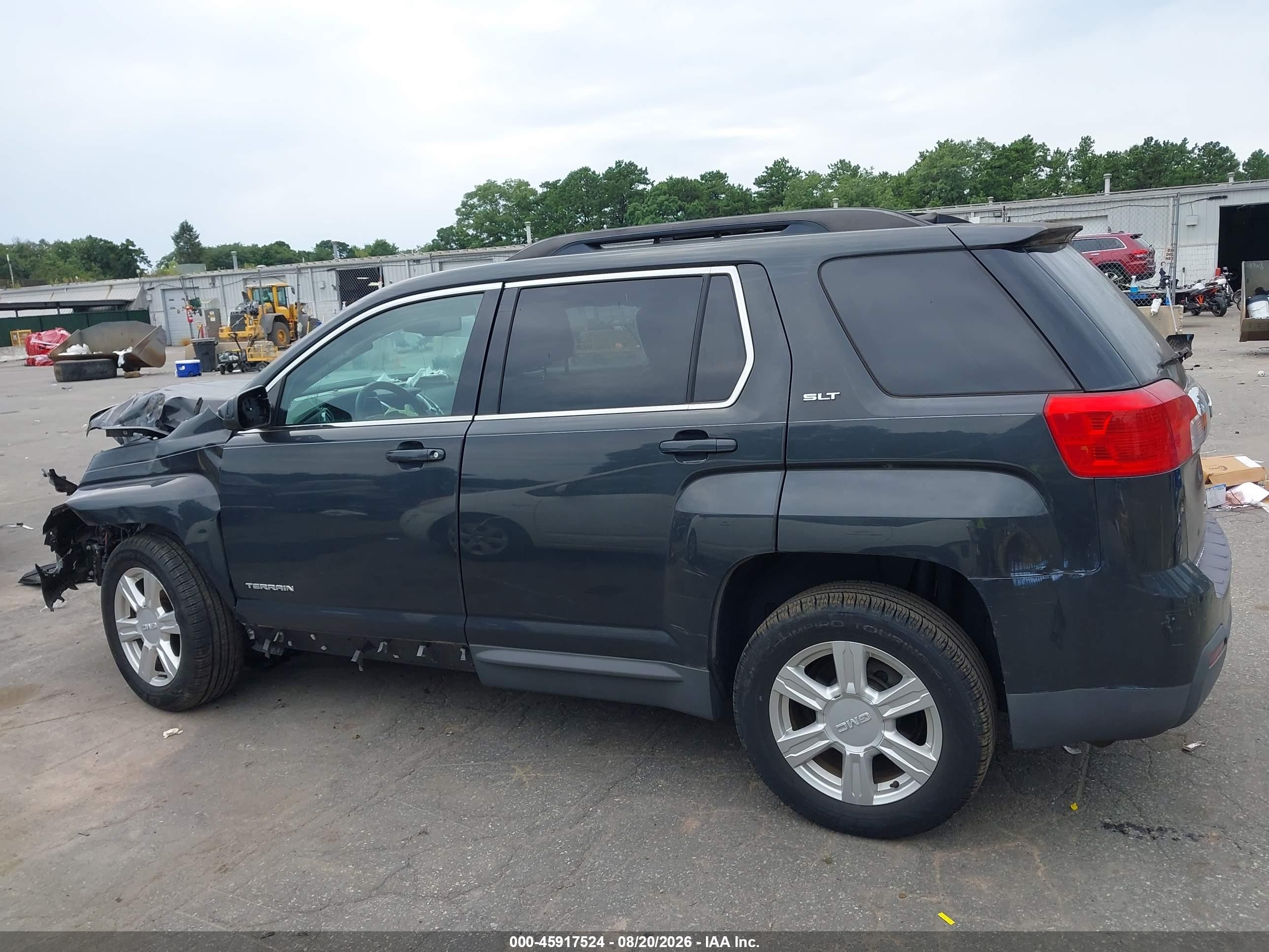 2014 Gmc Terrain Slt-1 Черный vin: 2GKALSEKXE6195982