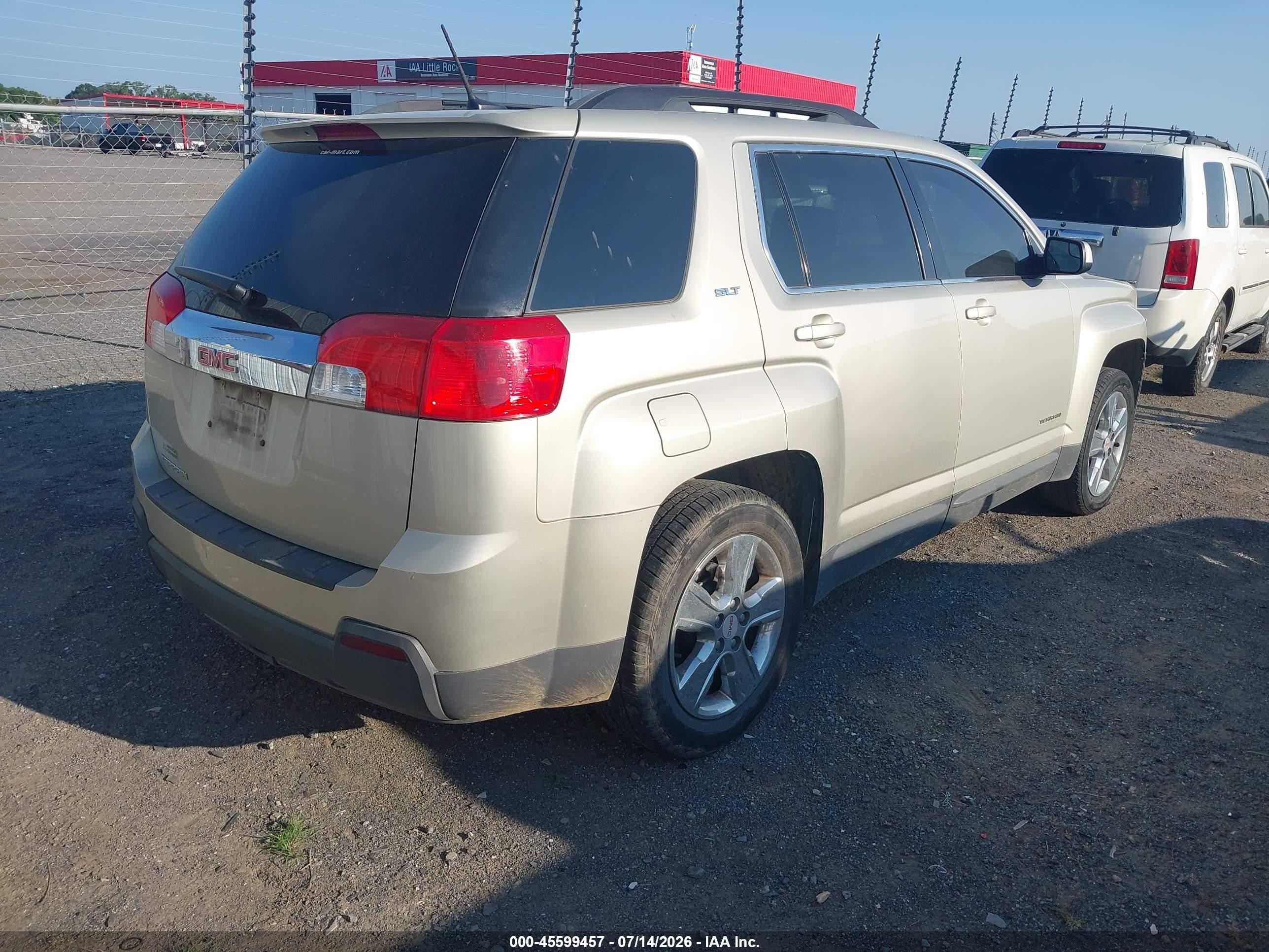 2014 Gmc Terrain Slt-1 Silver vin: 2GKALSEKXE6235882