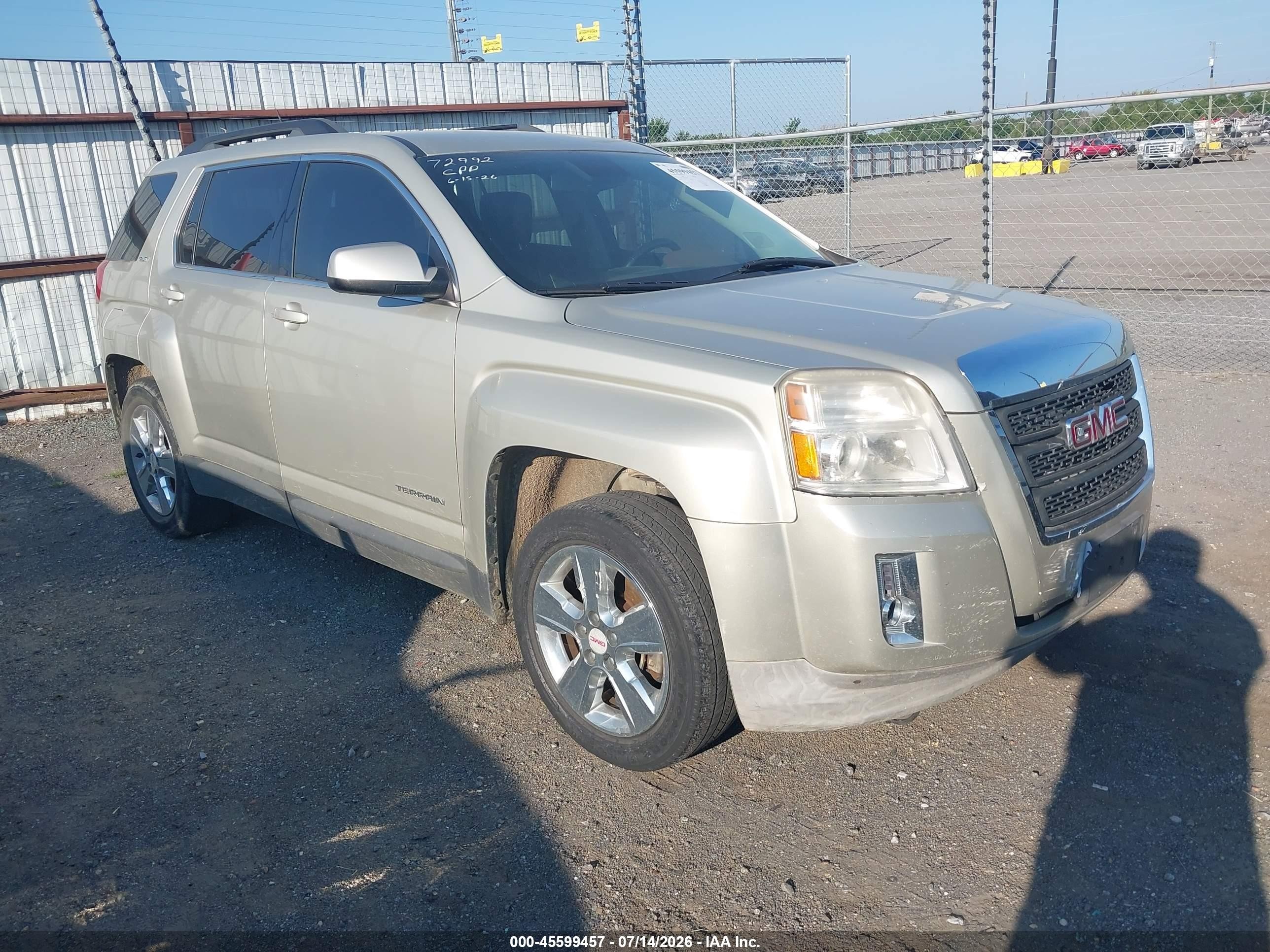 2014 Gmc Terrain Slt-1 Silver vin: 2GKALSEKXE6235882