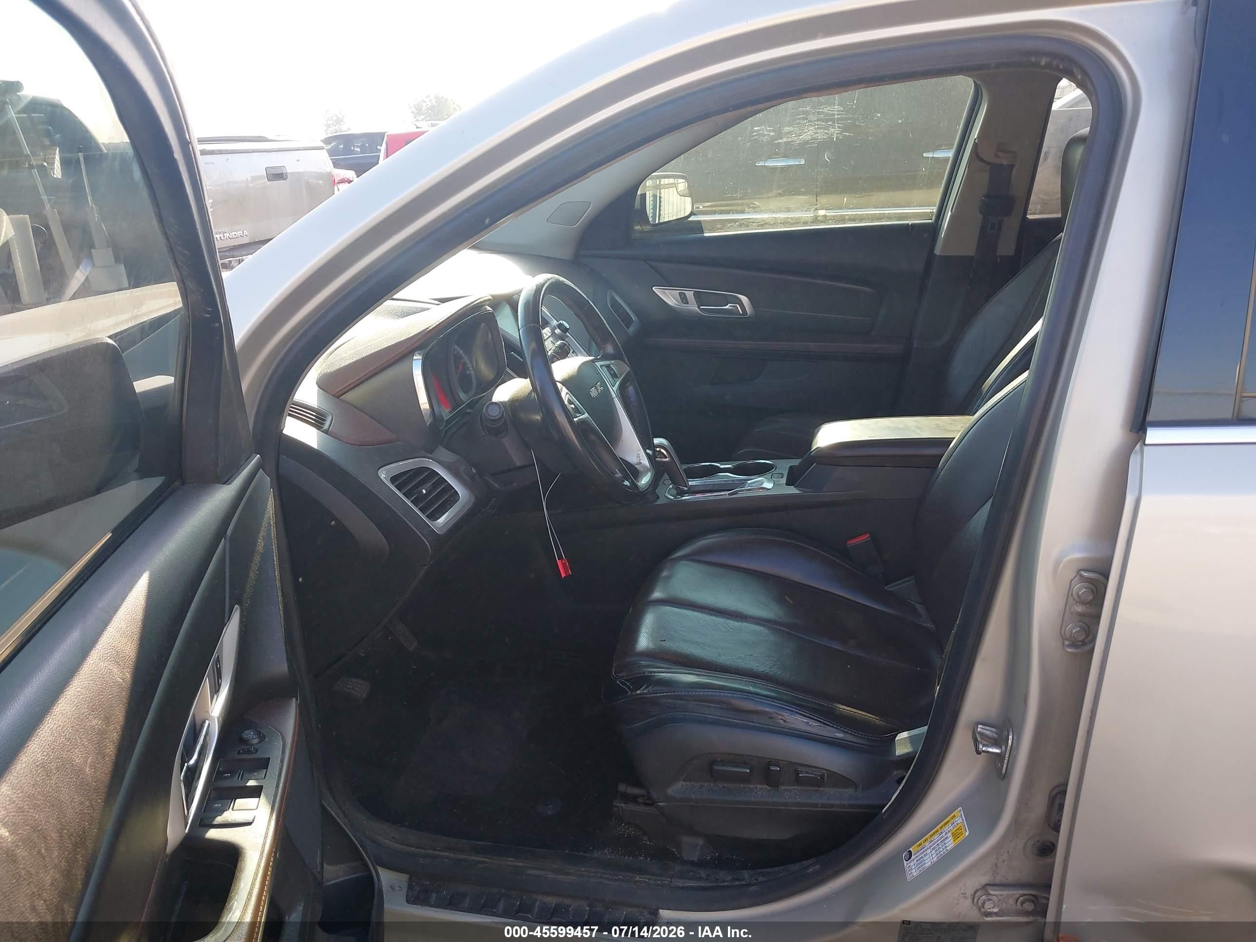 2014 Gmc Terrain Slt-1 Silver vin: 2GKALSEKXE6235882