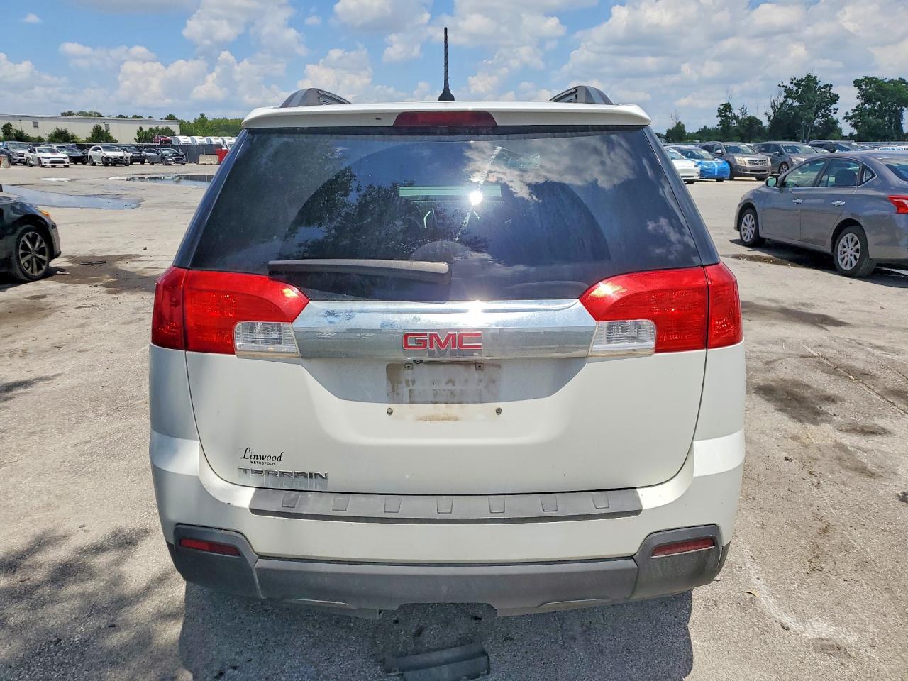 2014 Gmc Terrain Slt White vin: 2GKALSEKXE6260619