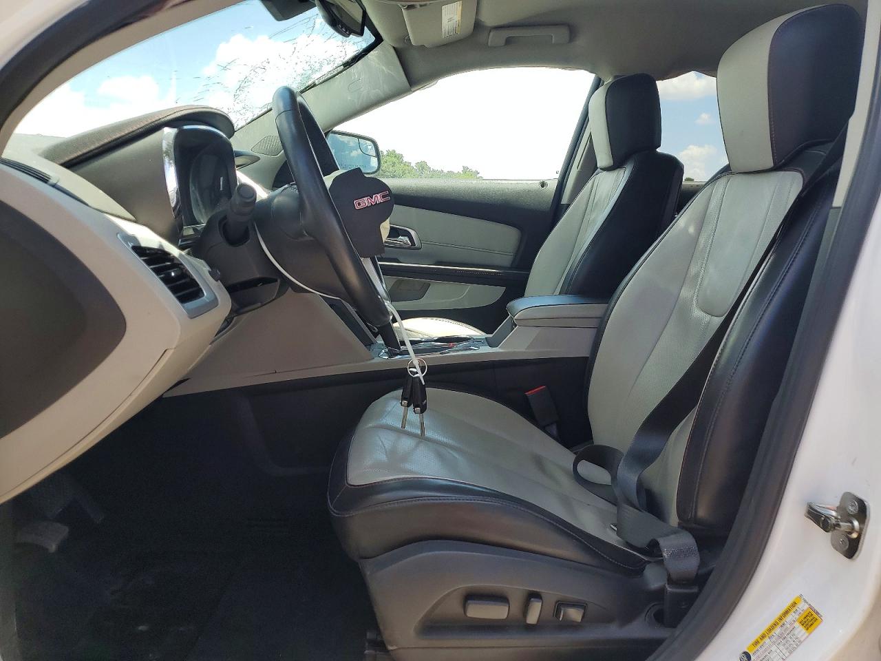 2014 Gmc Terrain Slt White vin: 2GKALSEKXE6260619