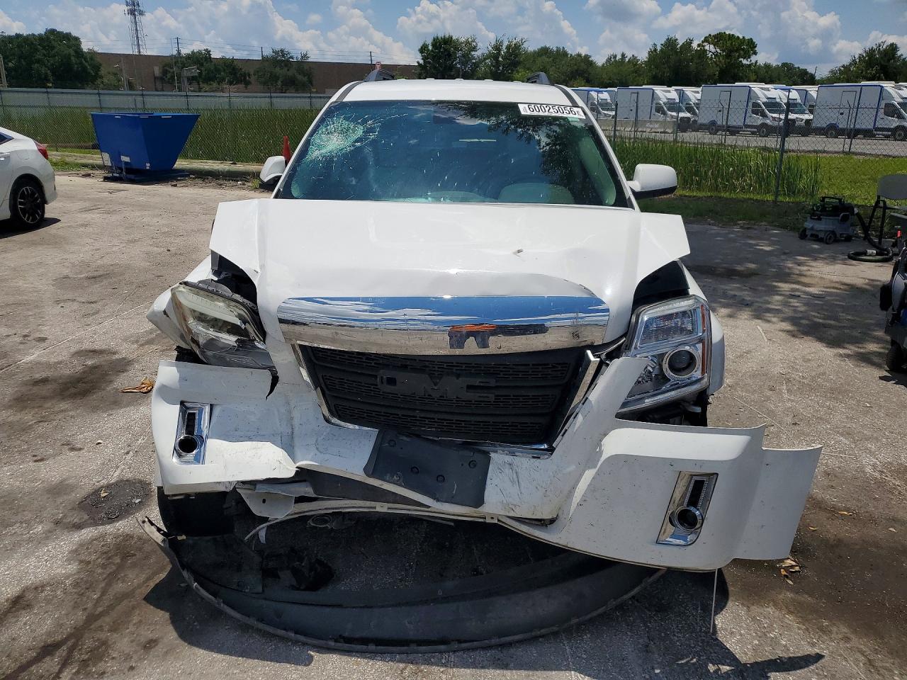 2014 Gmc Terrain Slt White vin: 2GKALSEKXE6260619