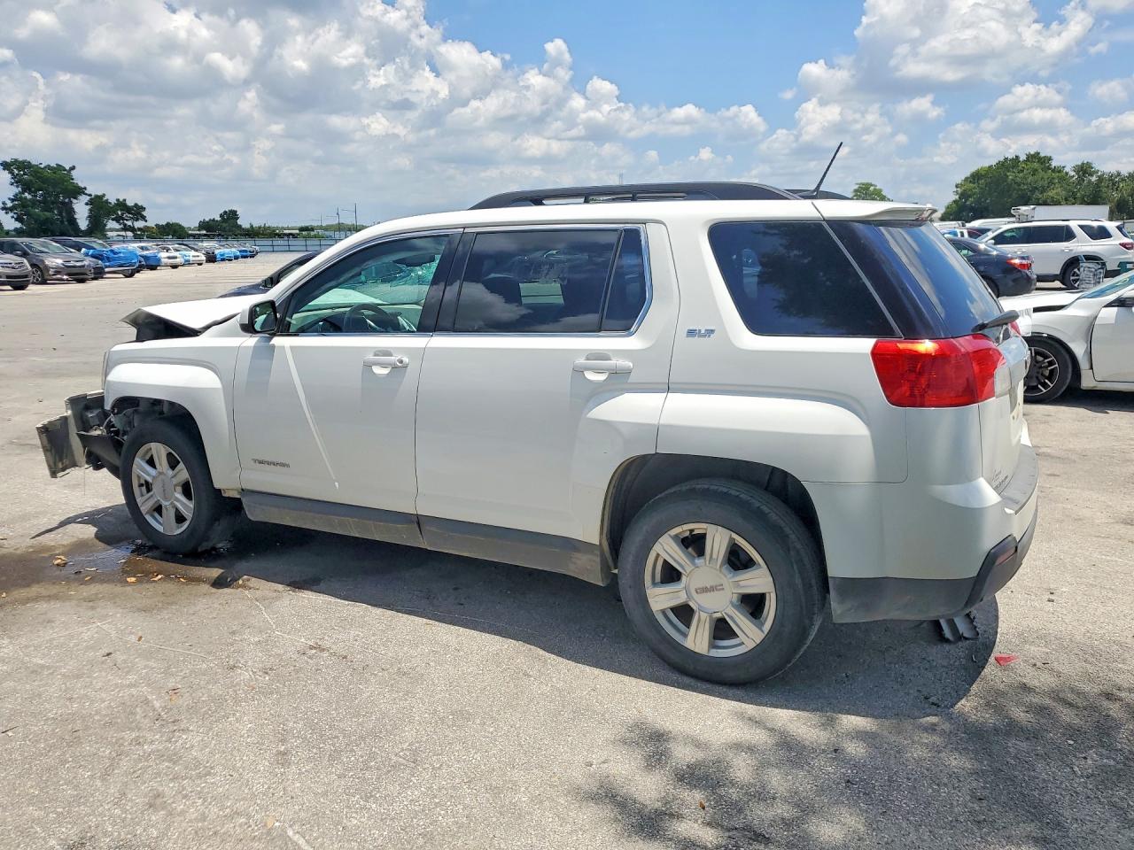 2014 Gmc Terrain Slt White vin: 2GKALSEKXE6260619