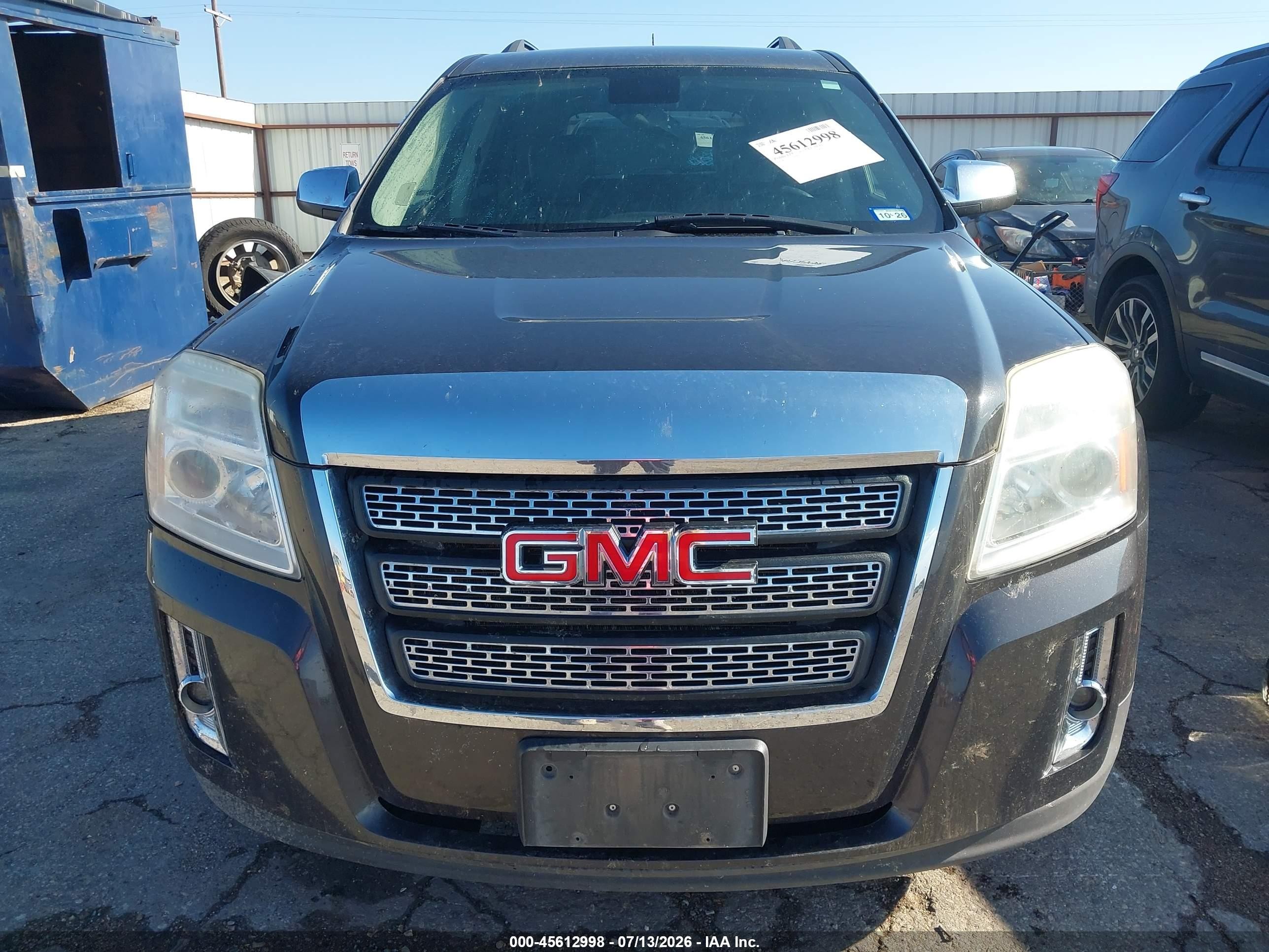 2014 Gmc Terrain Slt-1 Black vin: 2GKALSEKXE6297508