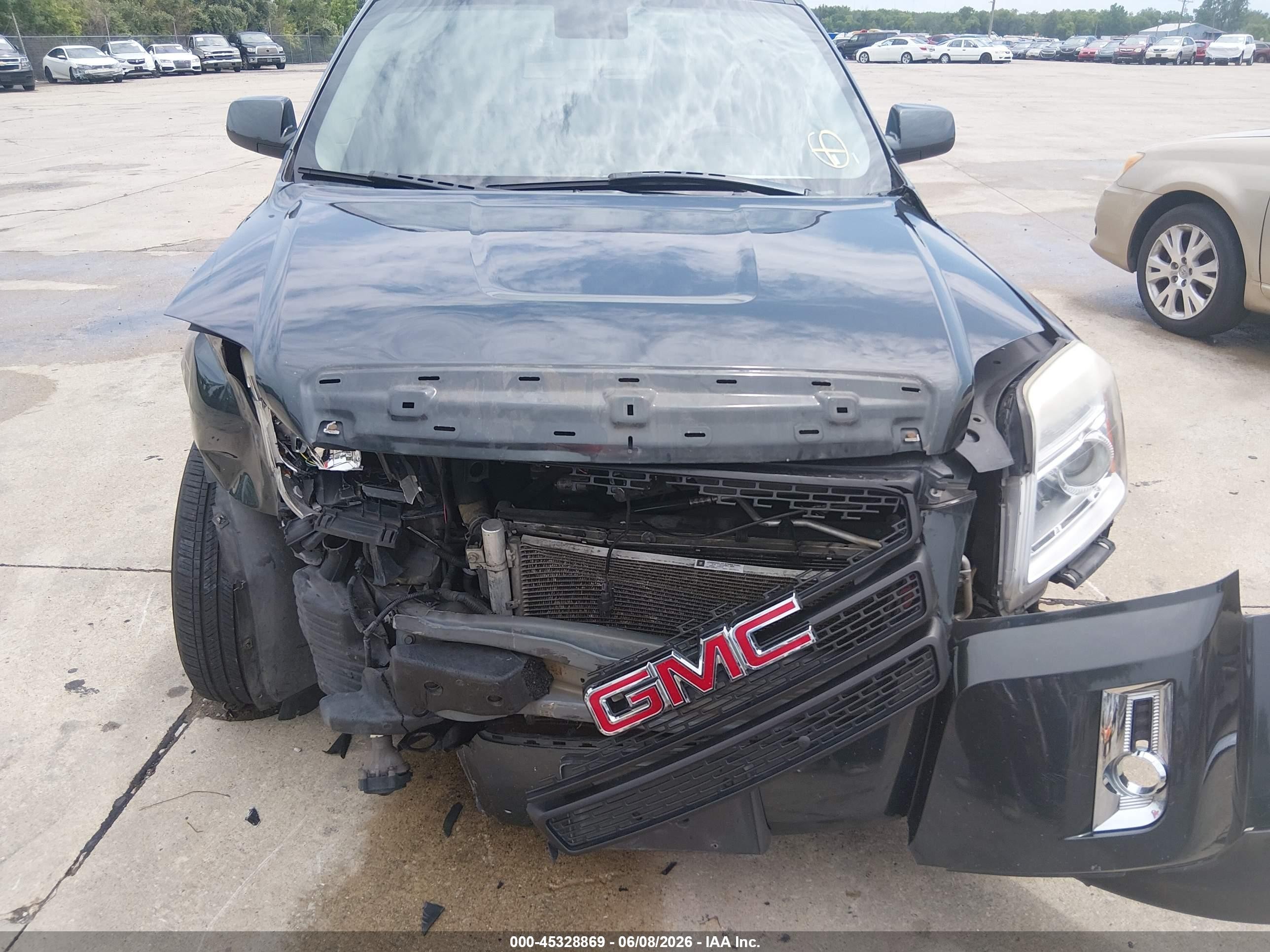 2014 Gmc Terrain Slt-1 Black vin: 2GKALSEKXE6348232