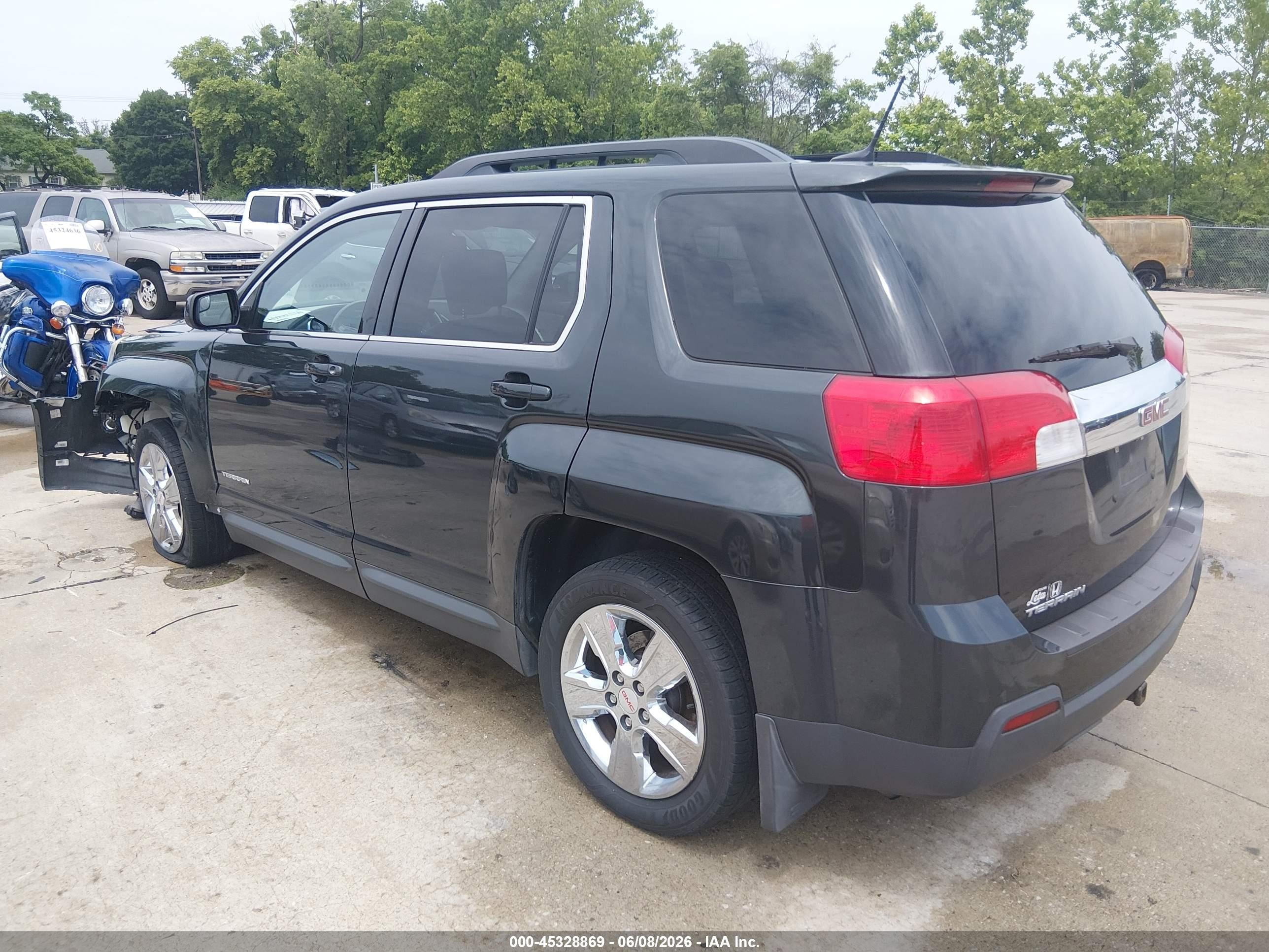 2014 Gmc Terrain Slt-1 Black vin: 2GKALSEKXE6348232