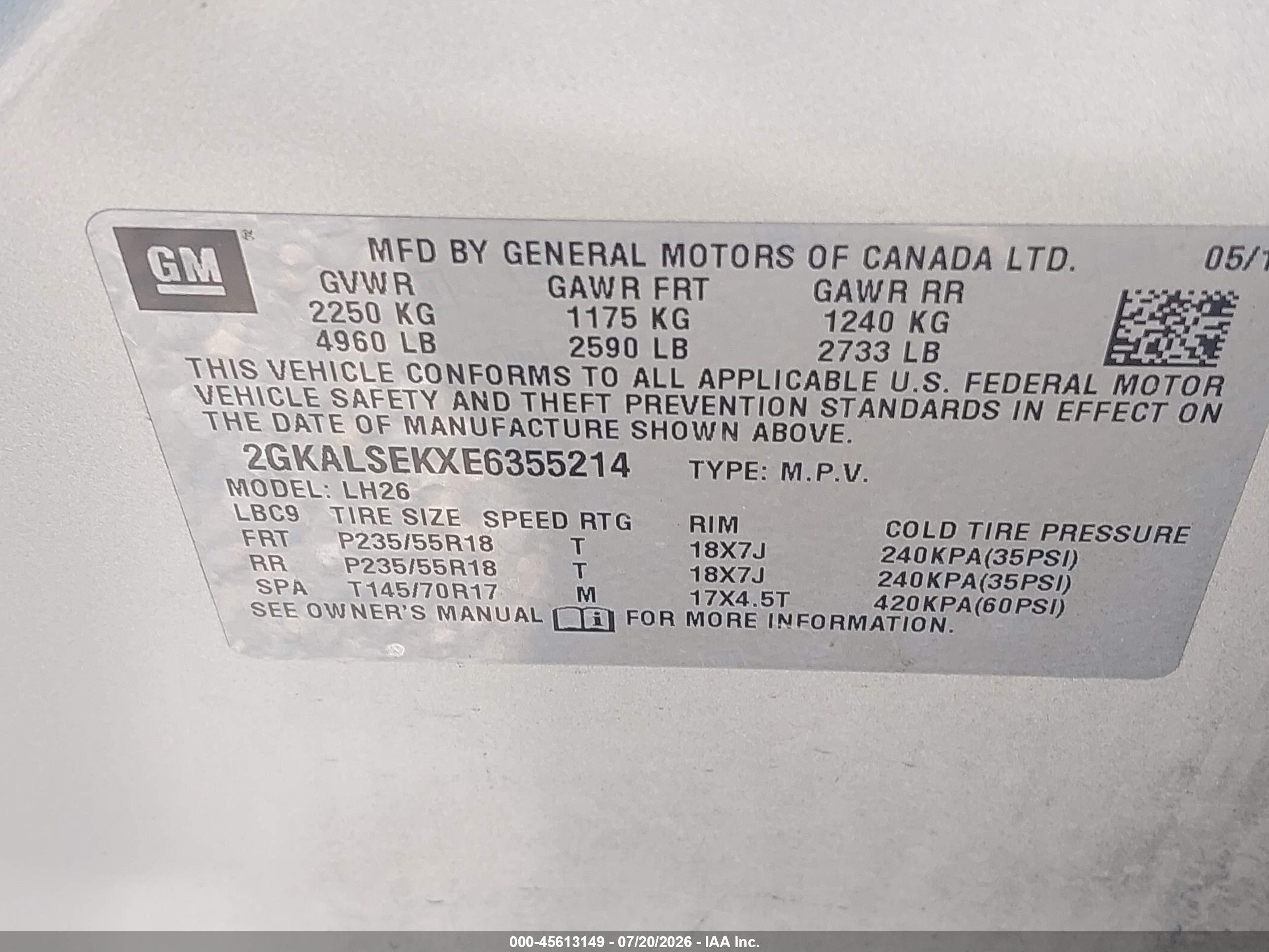 2014 Gmc Terrain Slt-1 Gold vin: 2GKALSEKXE6355214