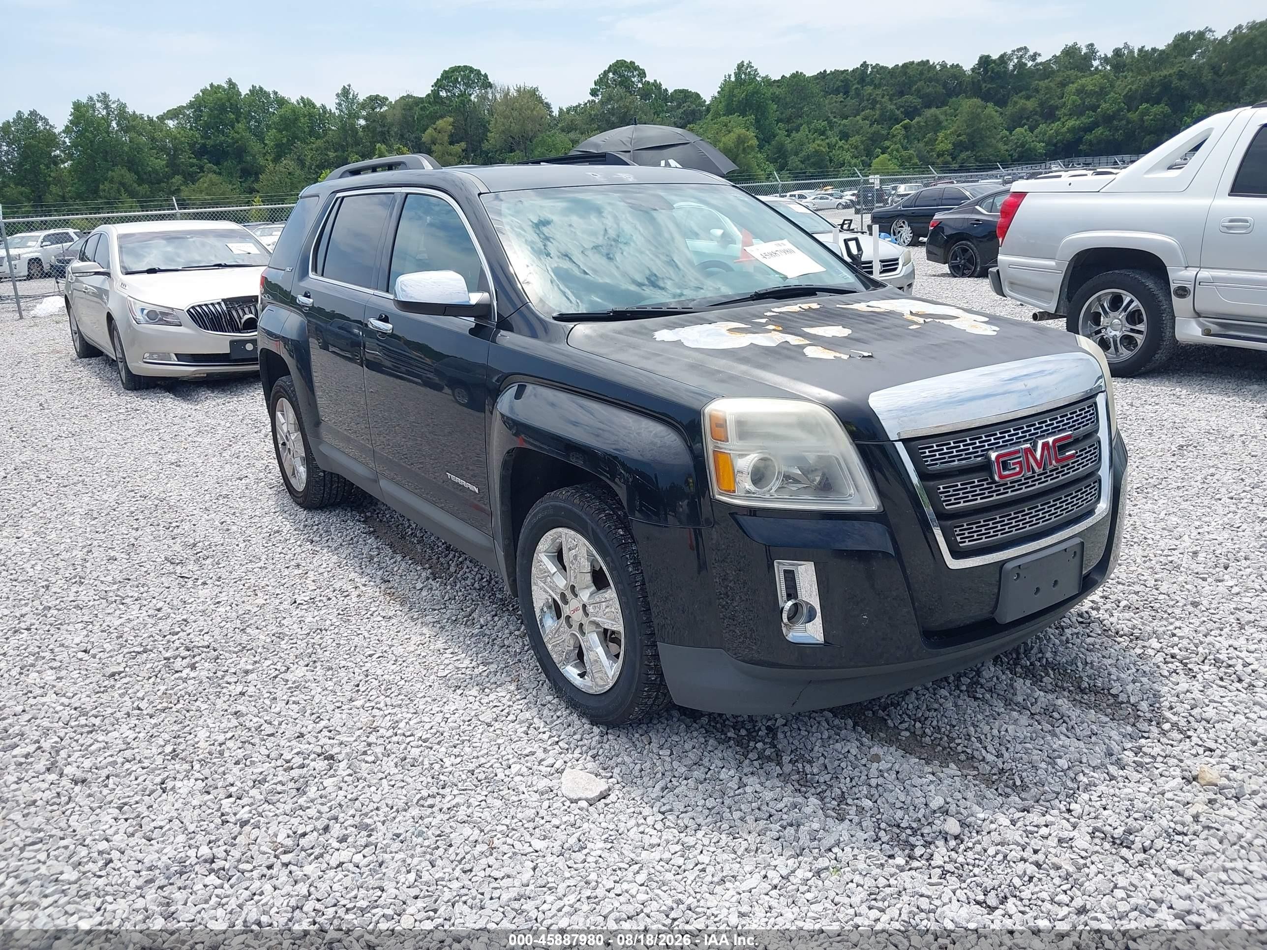 2015 Gmc Terrain Slt-1 Black vin: 2GKALSEKXF6121320