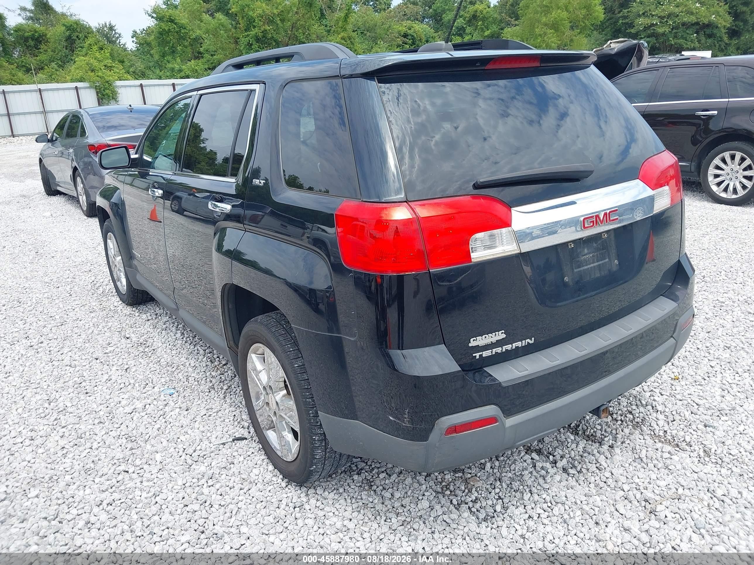 2015 Gmc Terrain Slt-1 Black vin: 2GKALSEKXF6121320
