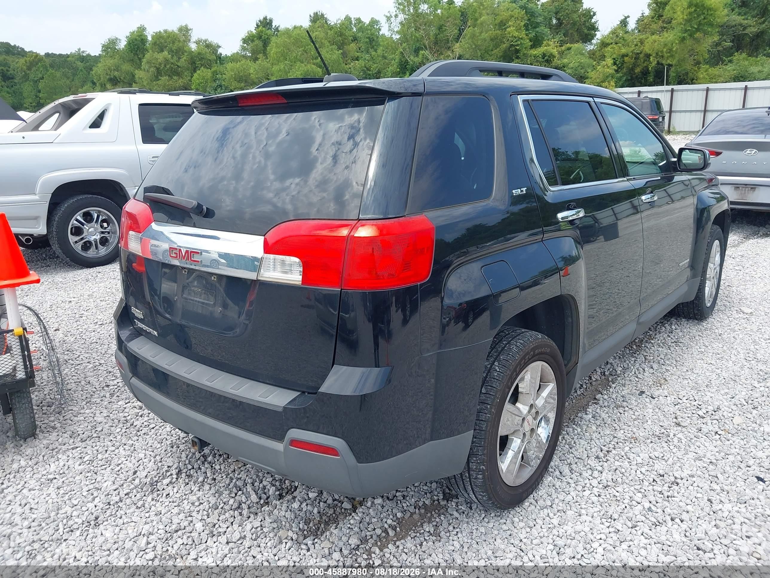 2015 Gmc Terrain Slt-1 Black vin: 2GKALSEKXF6121320