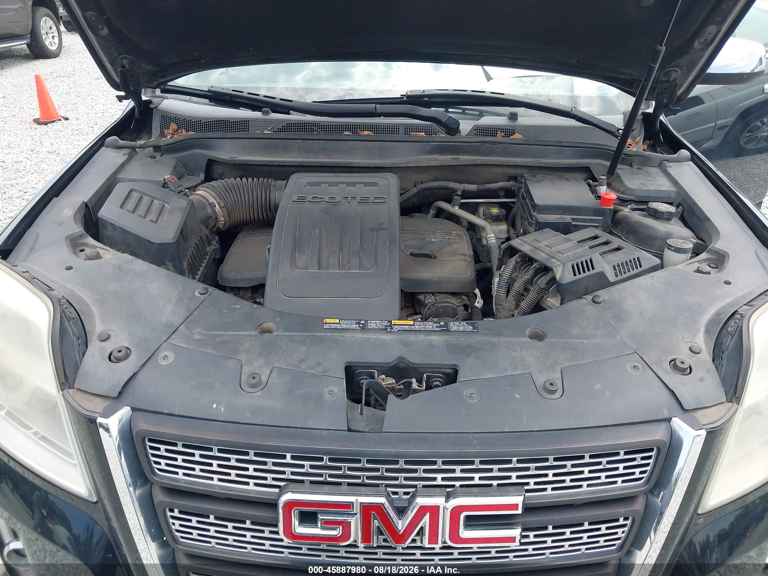 2015 Gmc Terrain Slt-1 Black vin: 2GKALSEKXF6121320