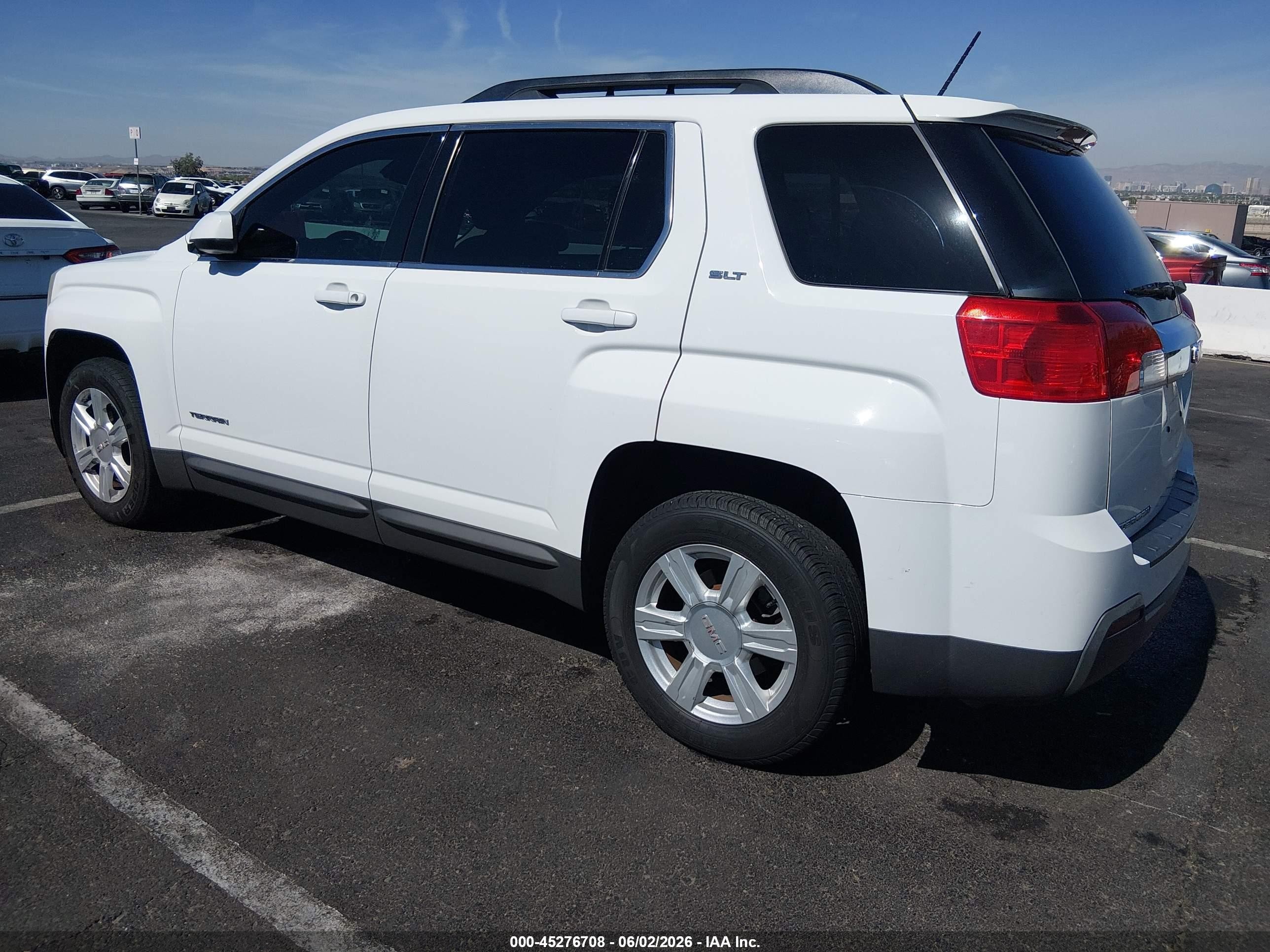 2015 Gmc Terrain Slt-1 White vin: 2GKALSEKXF6205590
