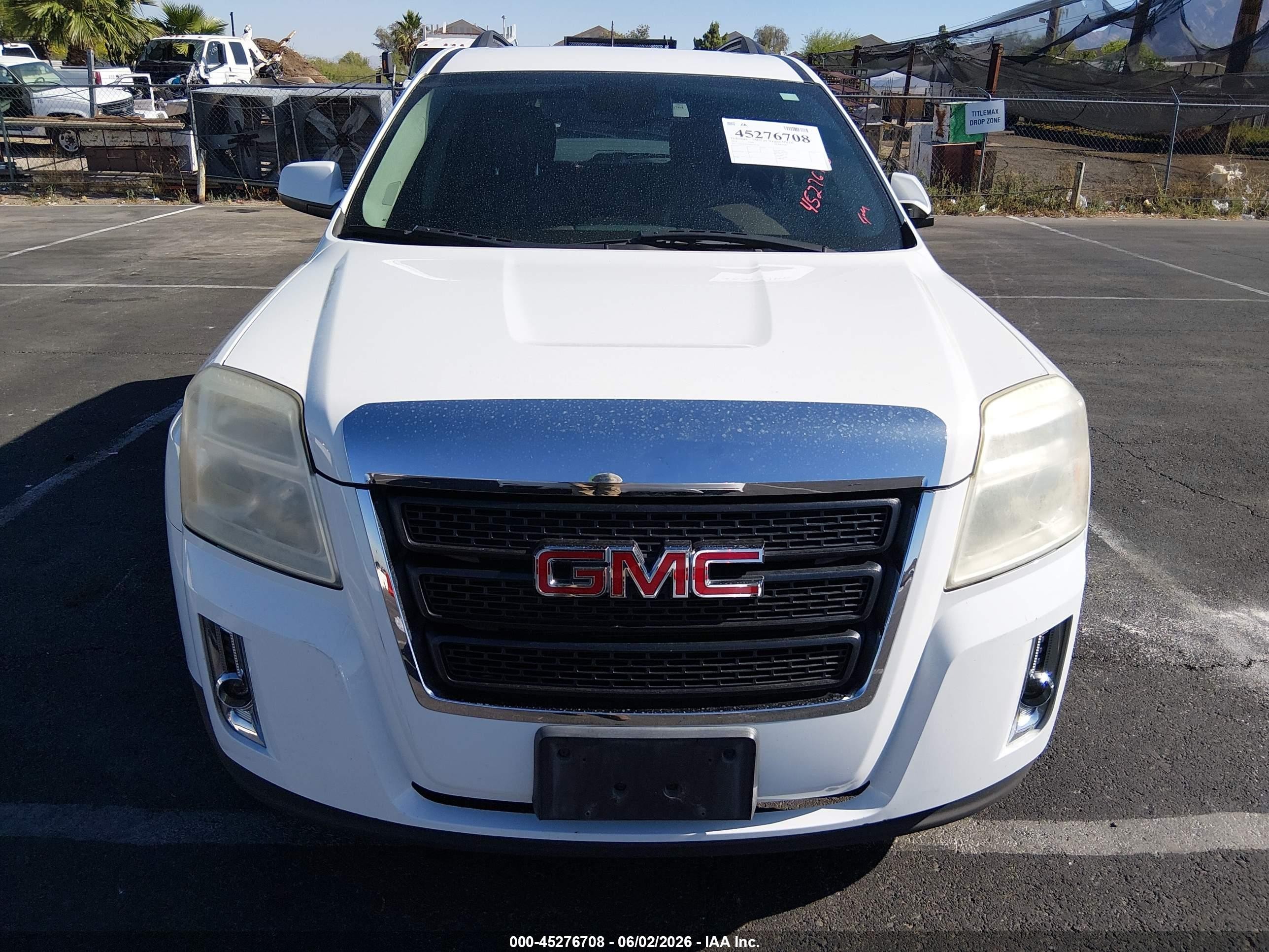2015 Gmc Terrain Slt-1 White vin: 2GKALSEKXF6205590