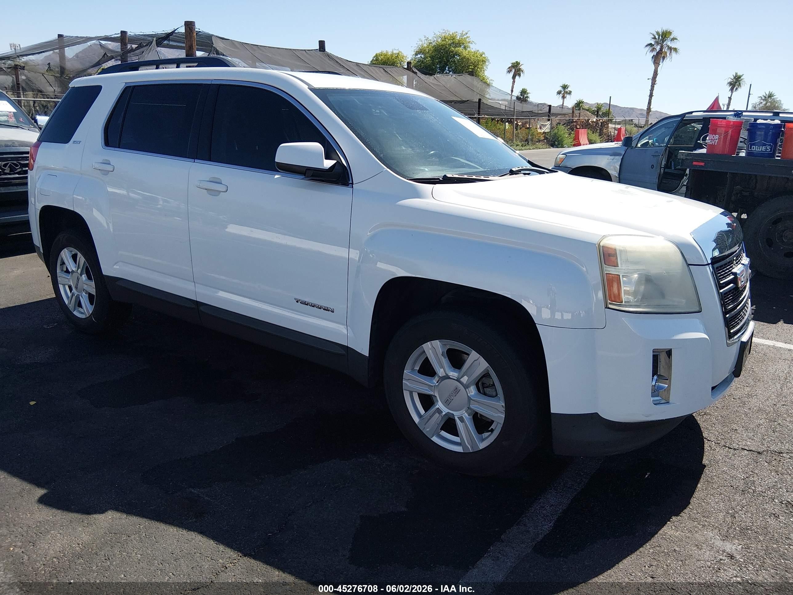 2015 Gmc Terrain Slt-1 White vin: 2GKALSEKXF6205590