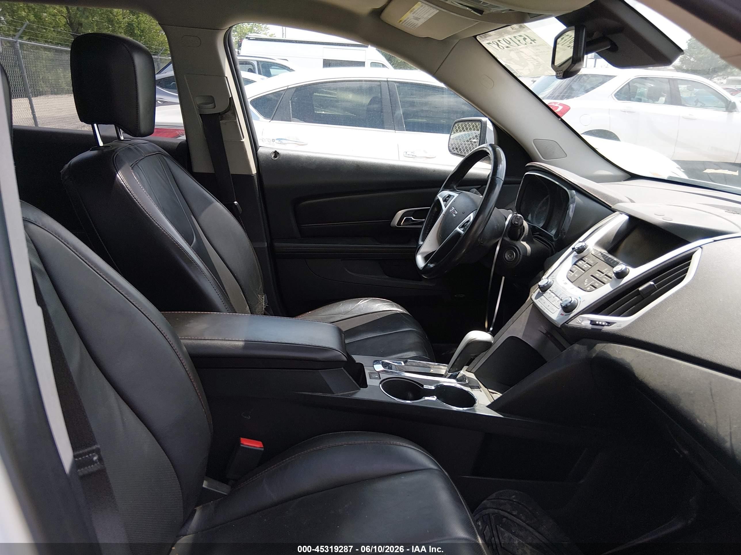 2015 Gmc Terrain Slt-1 White vin: 2GKALSEKXF6210739