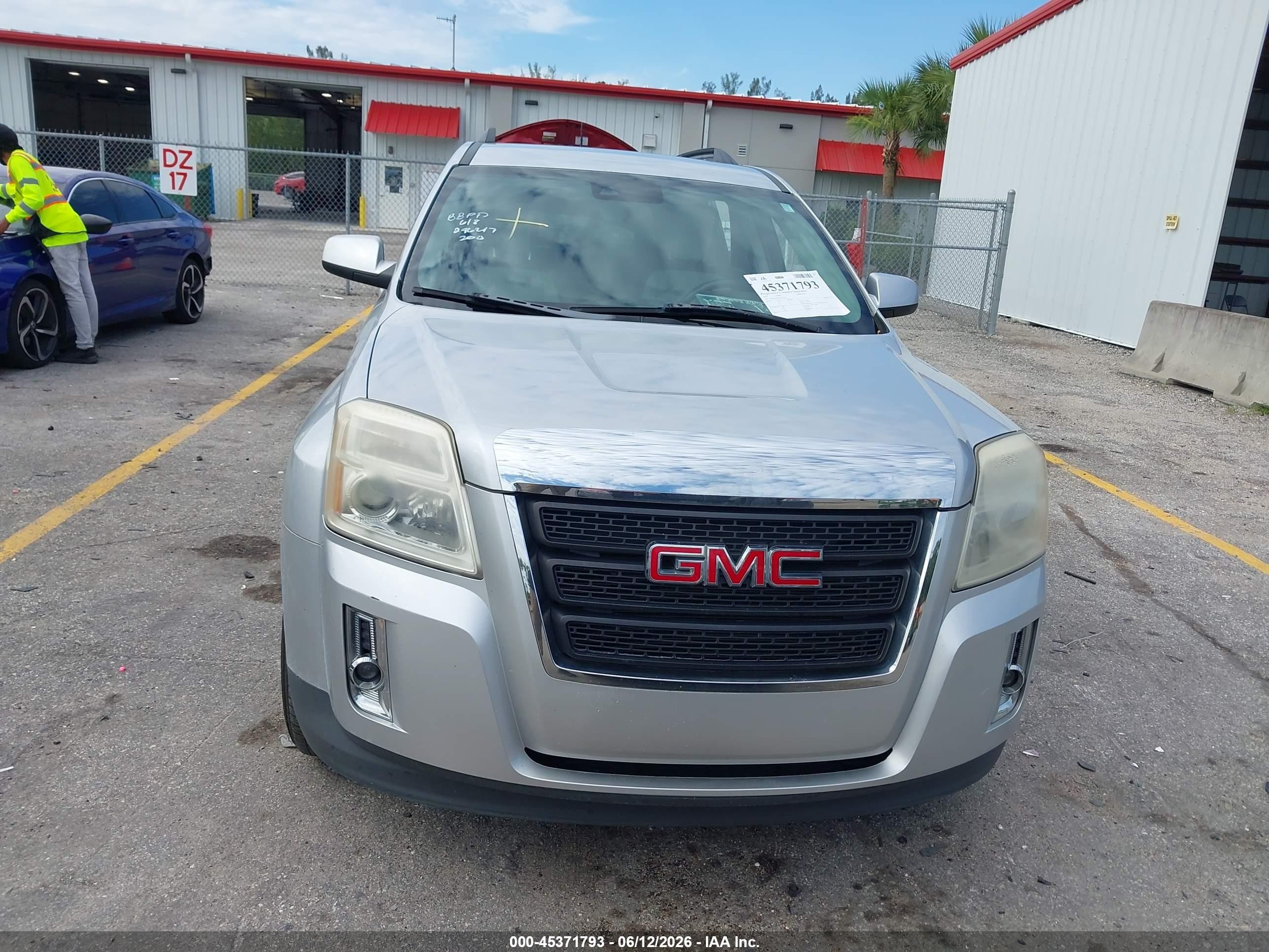 2015 Gmc Terrain Slt-1 Silver vin: 2GKALSEKXF6232028