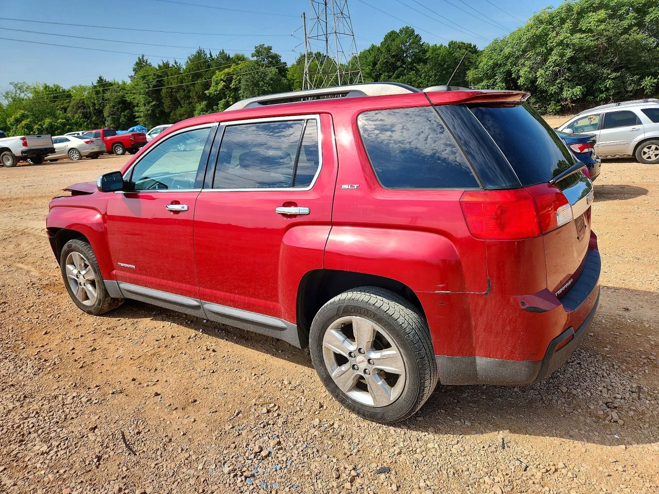 2015 Gmc Terrain Slt Red vin: 2GKALSEKXF6259018