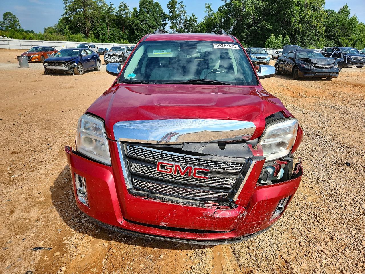 2015 Gmc Terrain Slt Red vin: 2GKALSEKXF6259018
