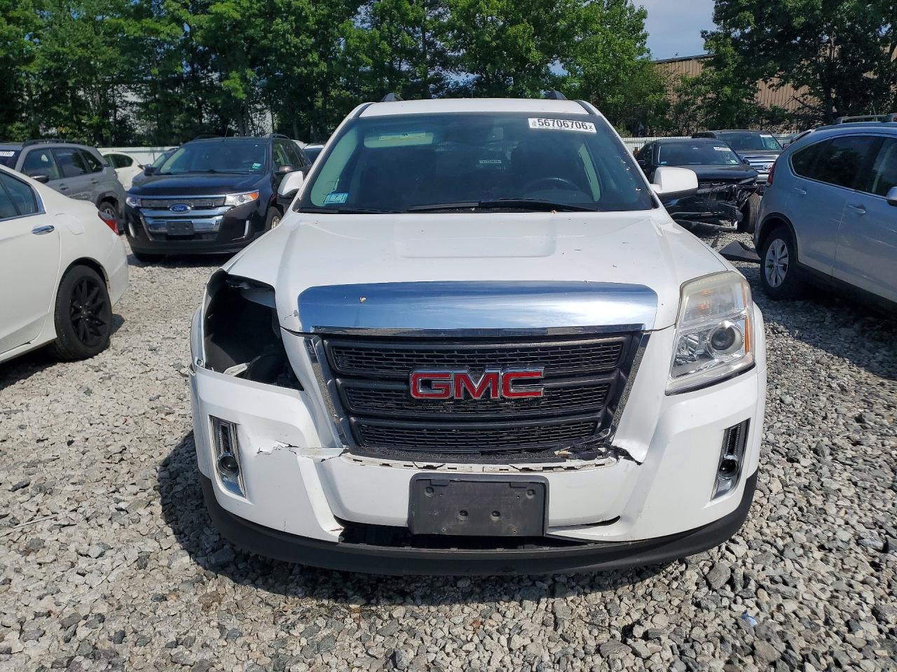 2015 Gmc Terrain Slt White vin: 2GKALSEKXF6362908